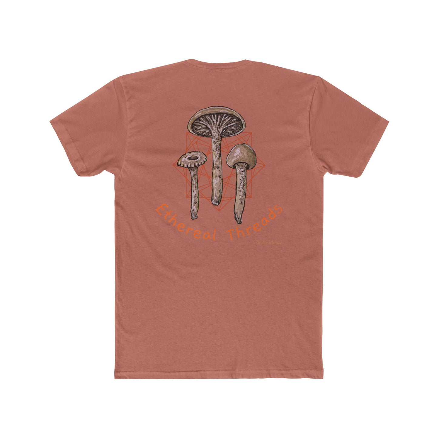 Mushroom Magic Unisex Cotton Crew Tee