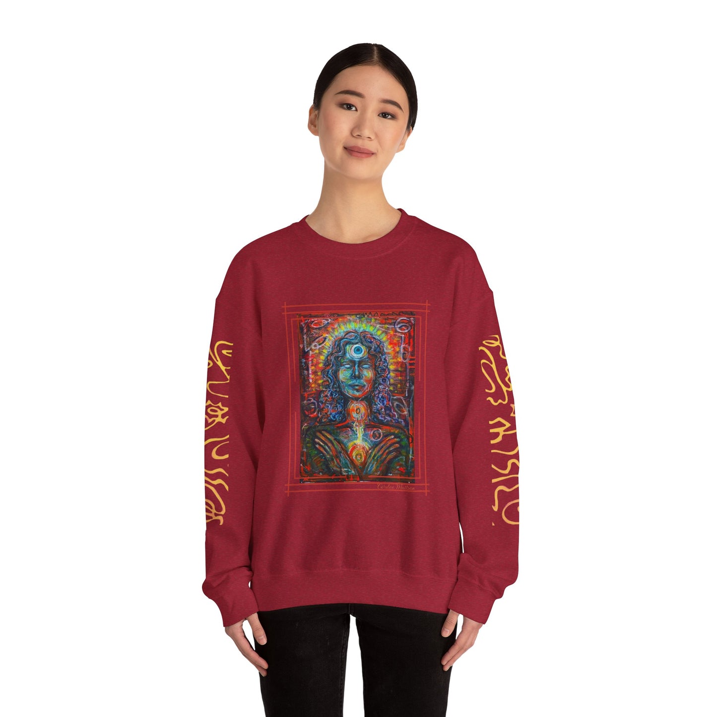 ‘The Weeping Oracle’- Unisex Heavy Blend Sweatshirt