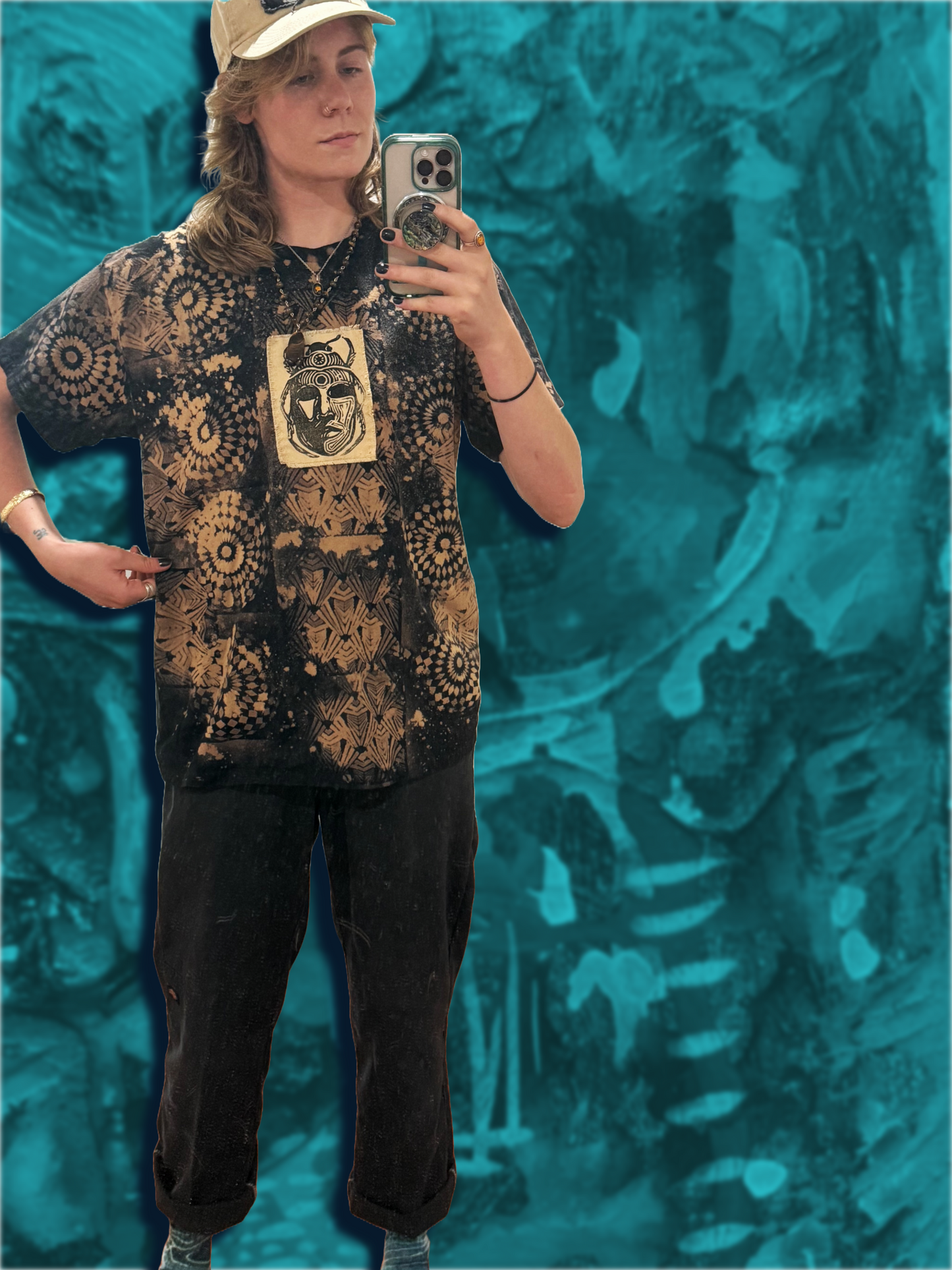 Hand-sewn Beetle Shirt
