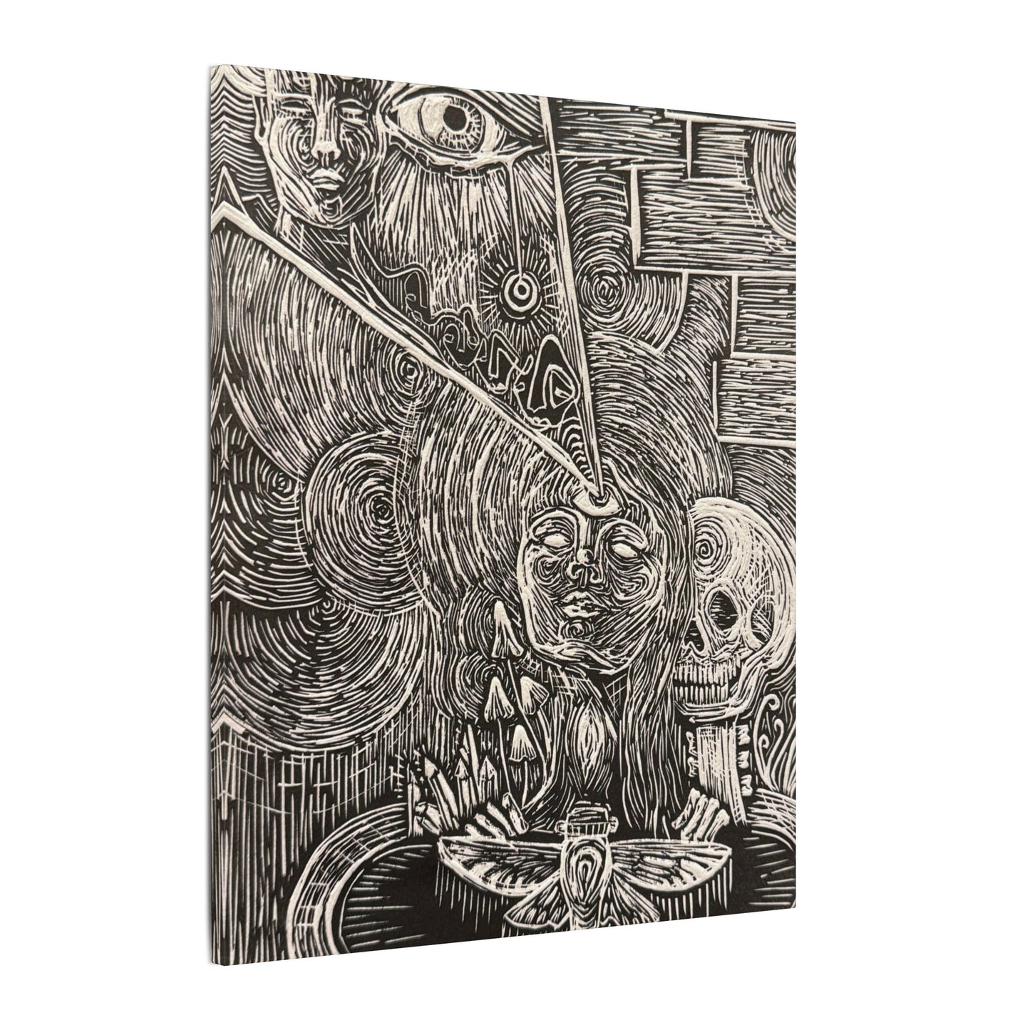 Matte Canvas, Stretched, 0.75" (Multi-Size)