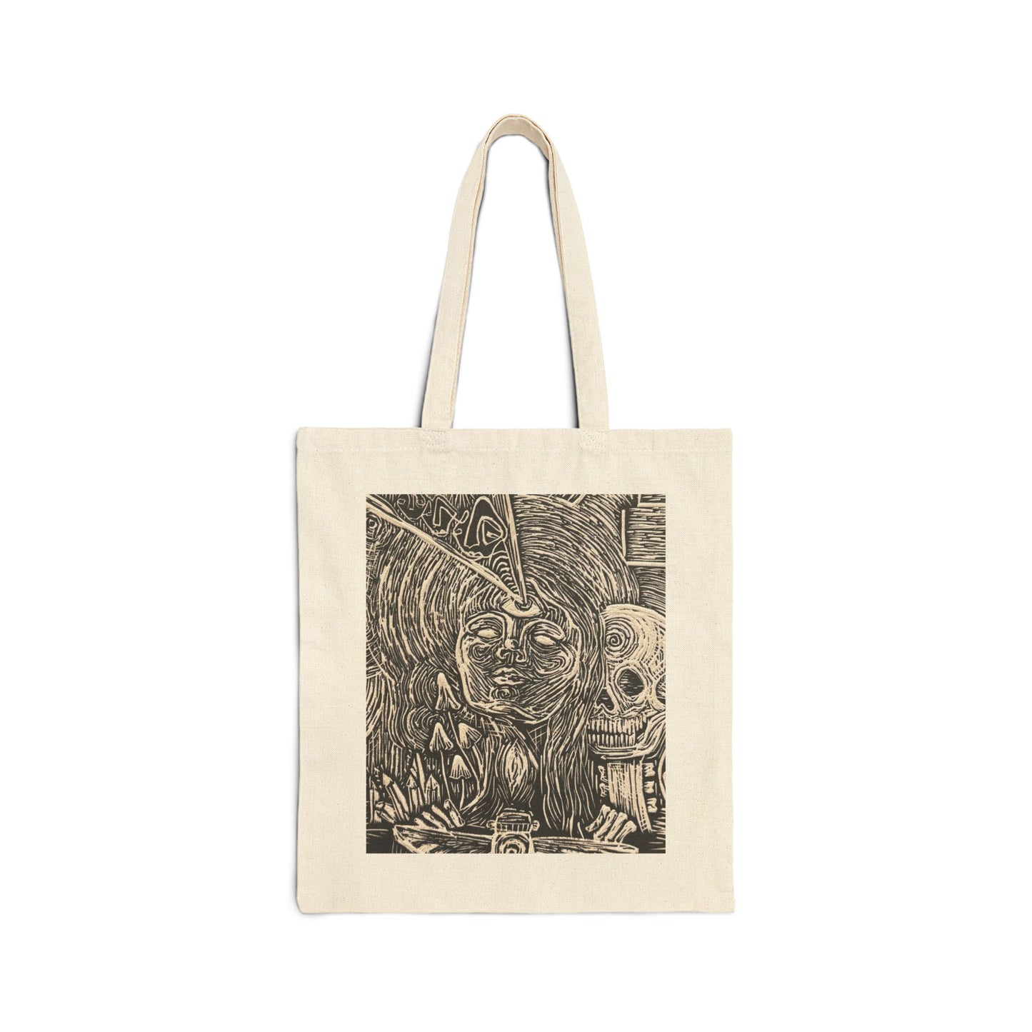 Cotton Canvas Tote Bag