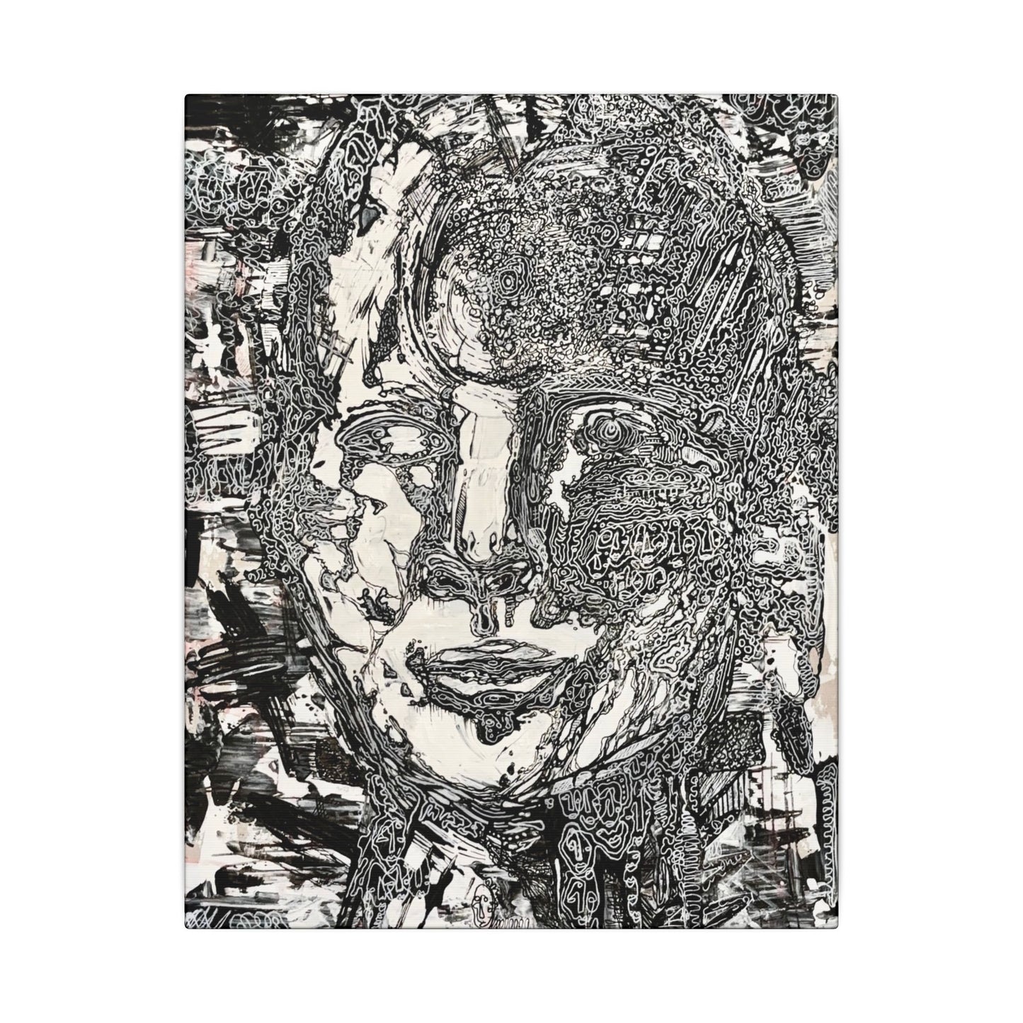 Matte Canvas, Stretched, 0.75" (Multi-Size)