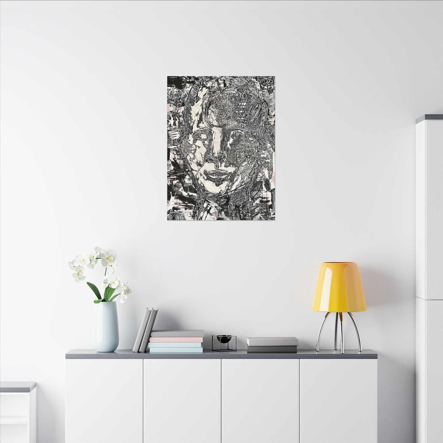 Matte Canvas, Stretched, 0.75" (Multi-Size)