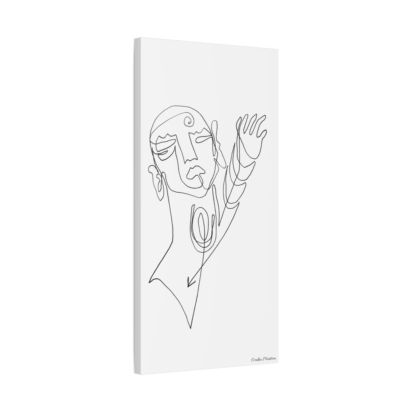 ‘Reaching’ Matte Canvas, Stretched, 1.25"