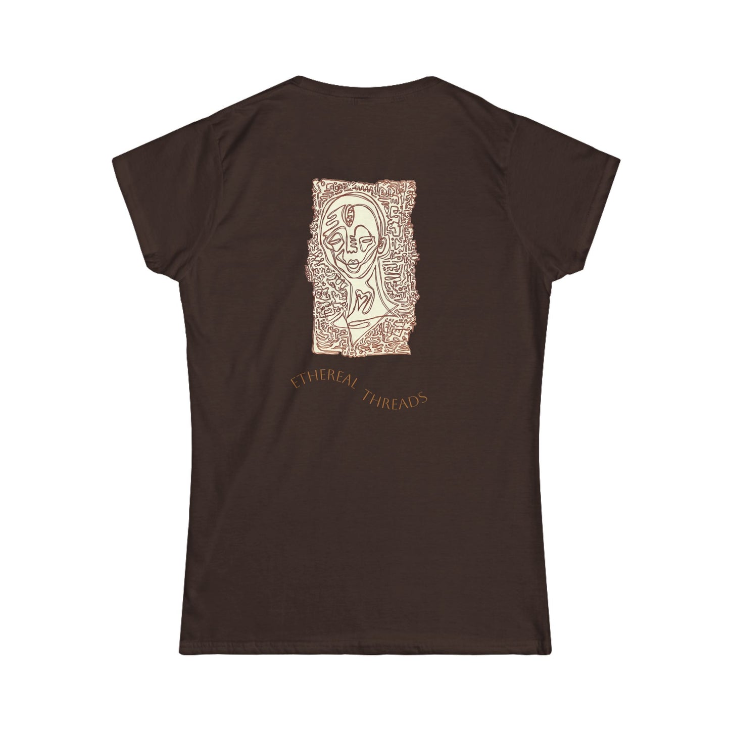 ‘Surrounding Energy’ - Femme Cut Softstyle Tee