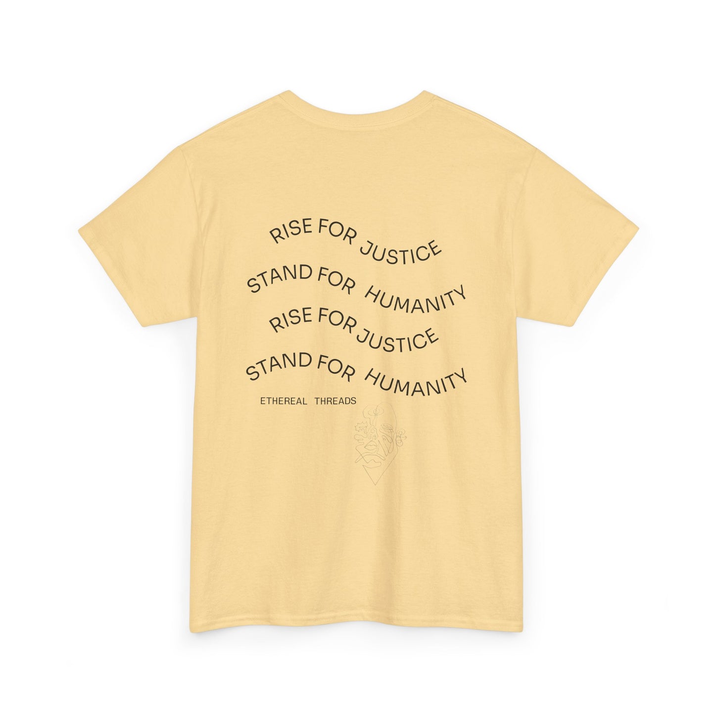 Rise for Justice Heavy Cotton Tee