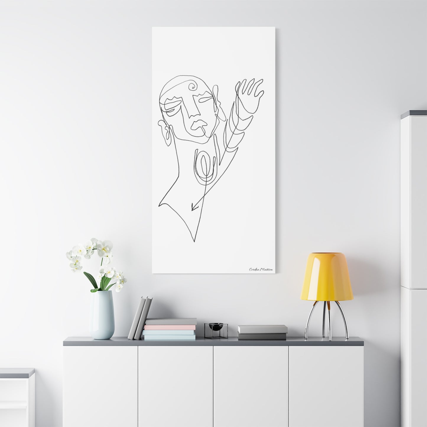 ‘Reaching’ Matte Canvas, Stretched, 1.25"