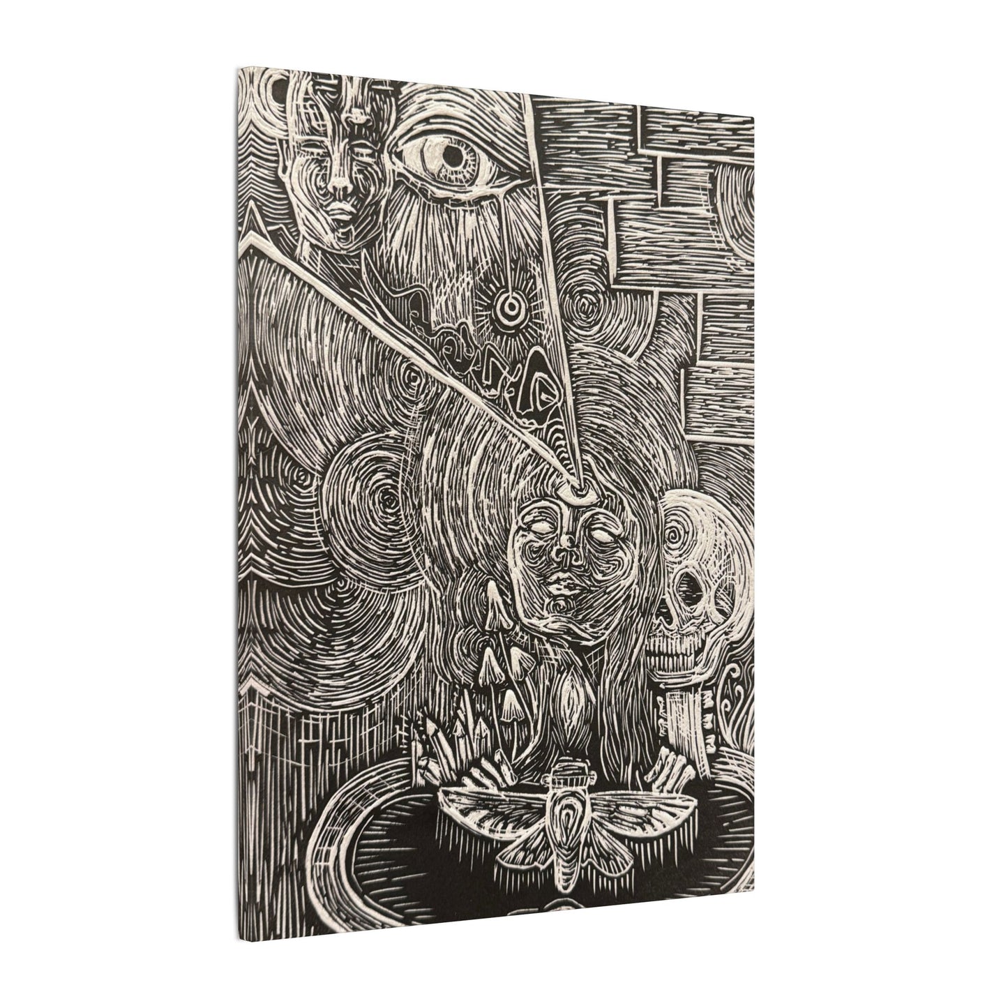 Matte Canvas, Stretched, 0.75" (Multi-Size)