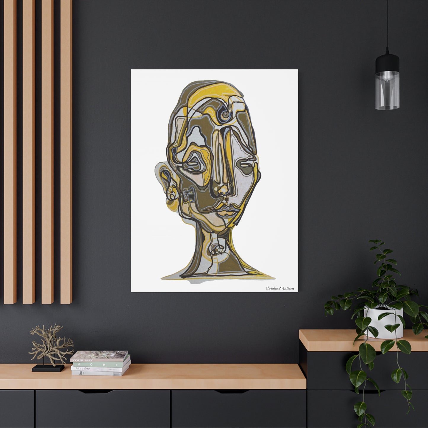 ‘Being’ Matte Canvas, Stretched, 1.25"