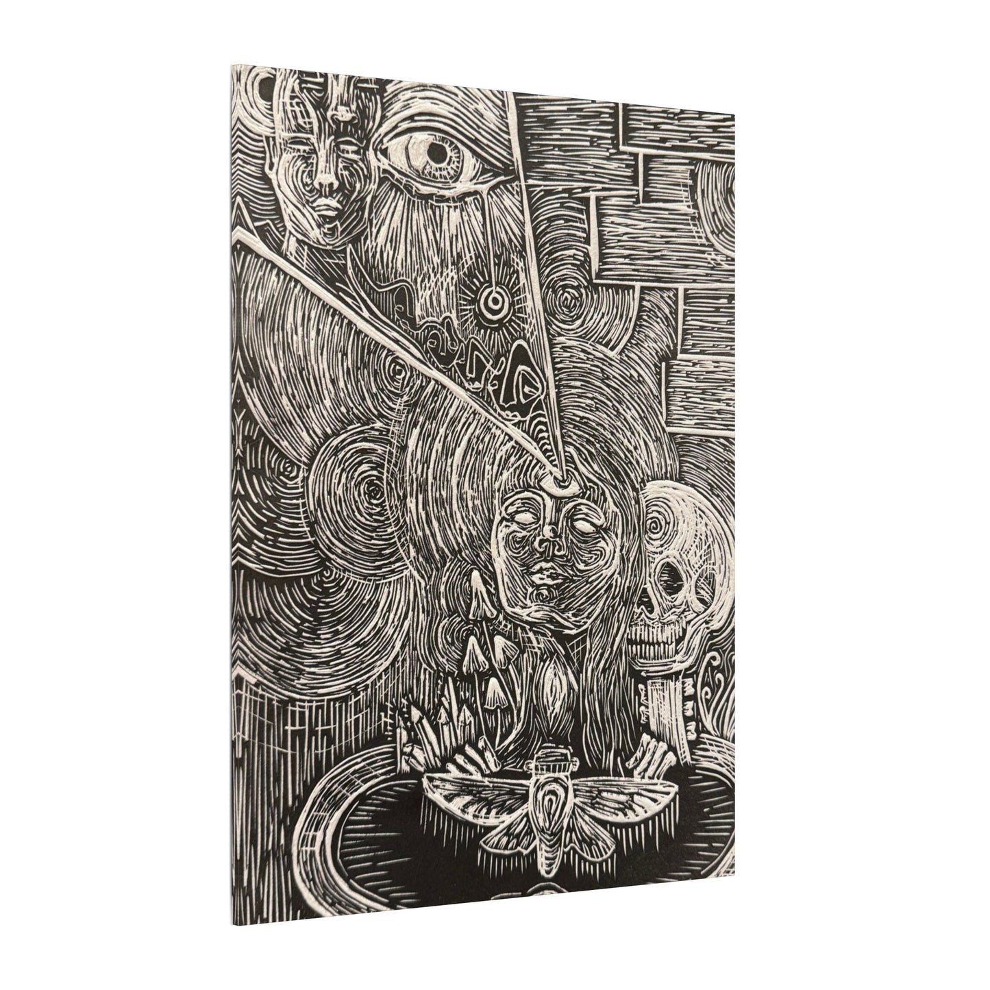 Matte Canvas, Stretched, 0.75" (Multi-Size)