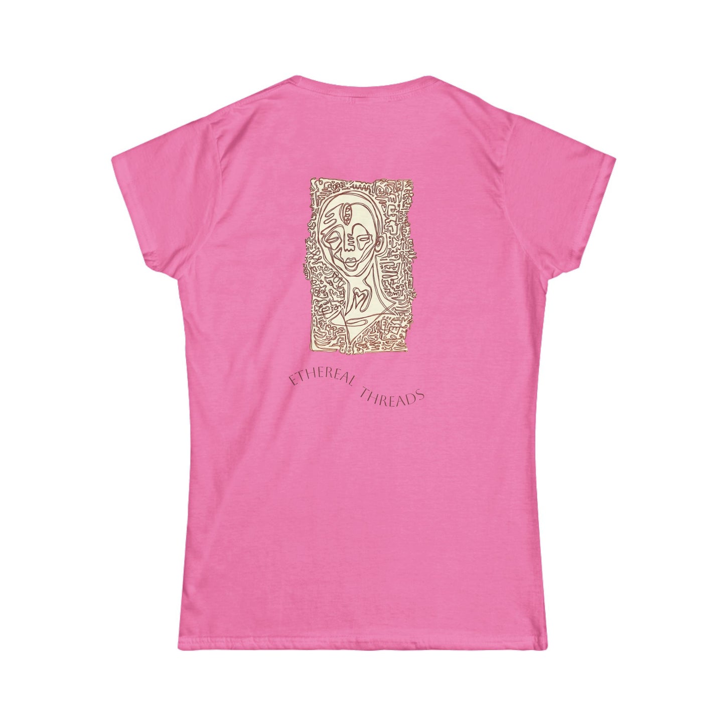 ‘Surrounding Energy’ - Femme Cut Softstyle Tee