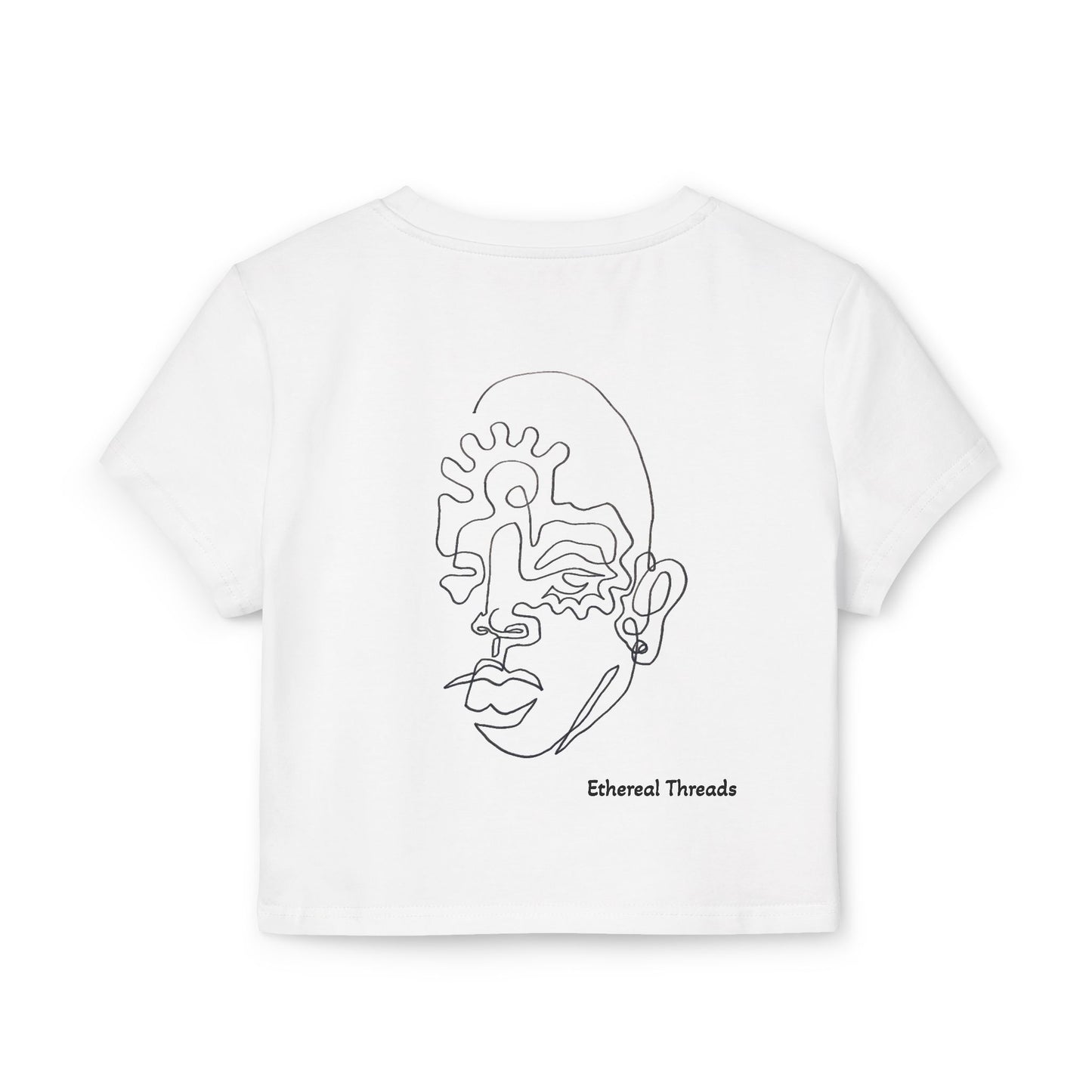 Femmes Against Facism tight baby tee