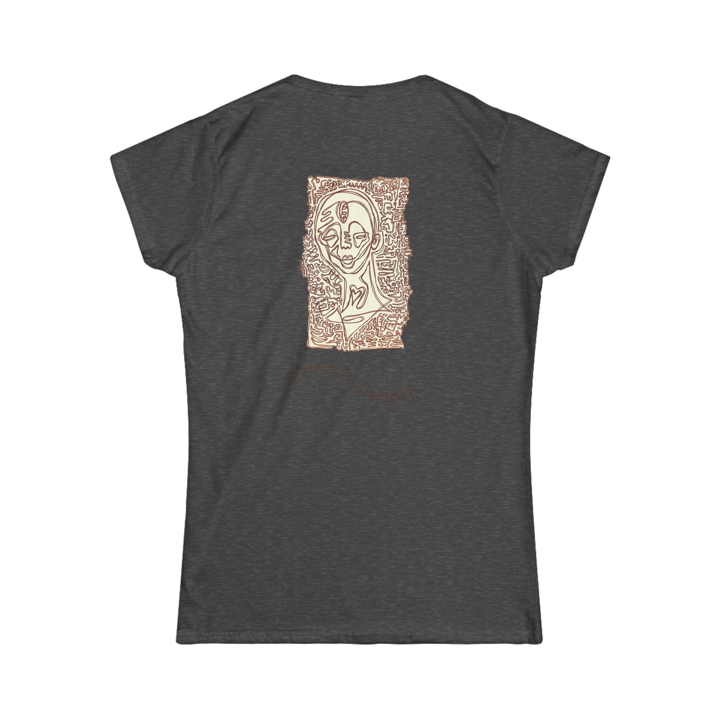 ‘Surrounding Energy’ - Femme Cut Softstyle Tee