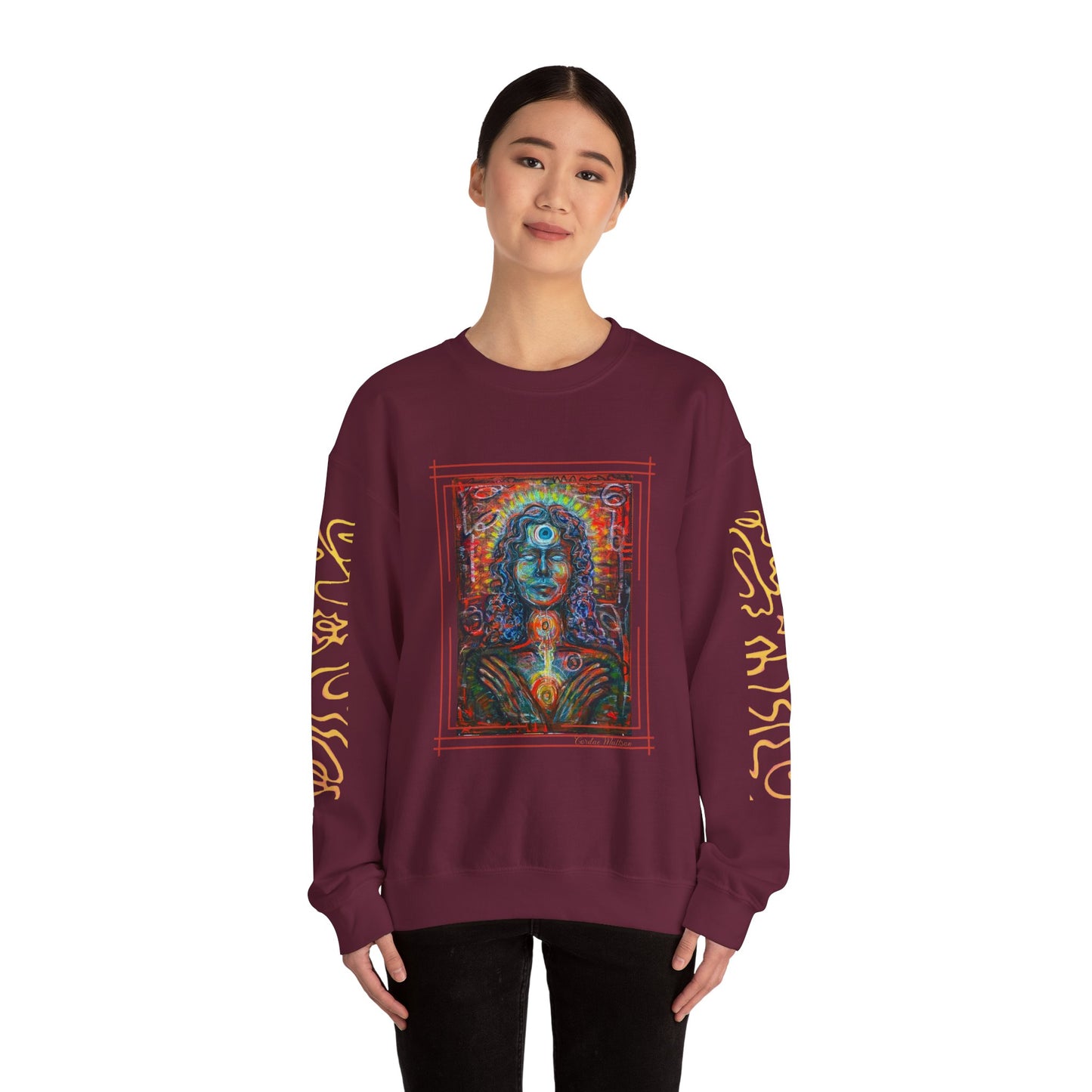 ‘The Weeping Oracle’- Unisex Heavy Blend Sweatshirt