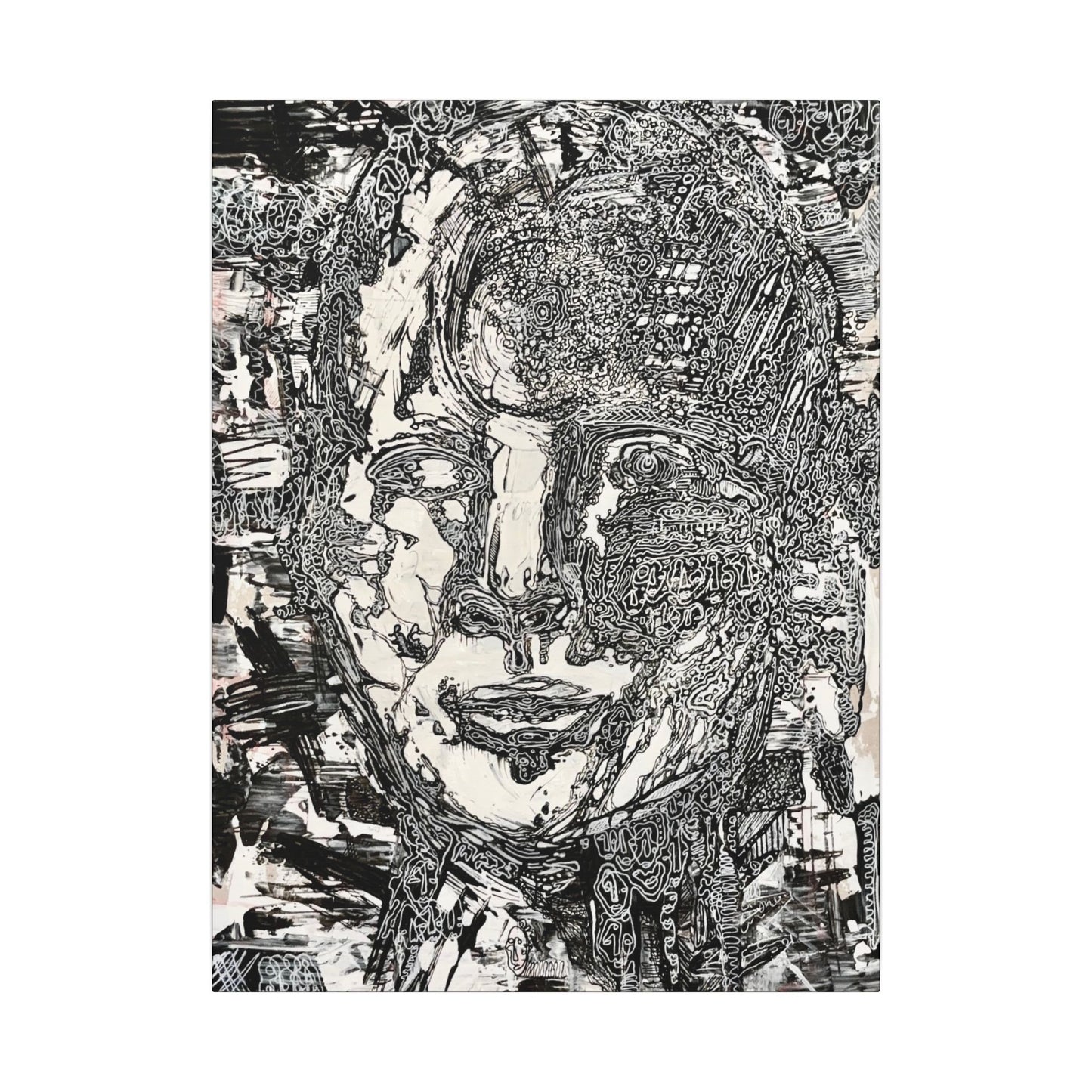 Matte Canvas, Stretched, 0.75" (Multi-Size)