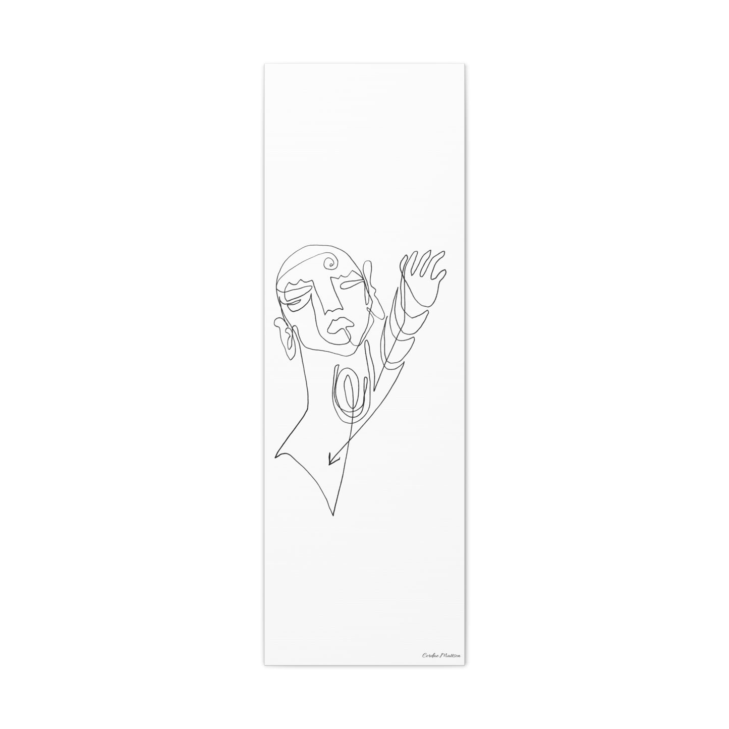 ‘Reaching’ Matte Canvas, Stretched, 1.25"