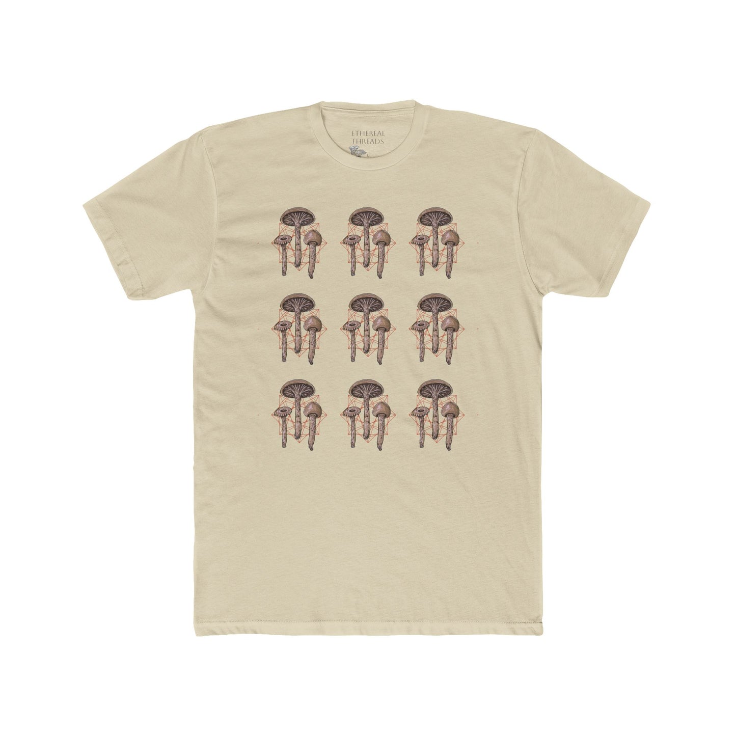 Mushroom Magic Unisex Cotton Crew Tee