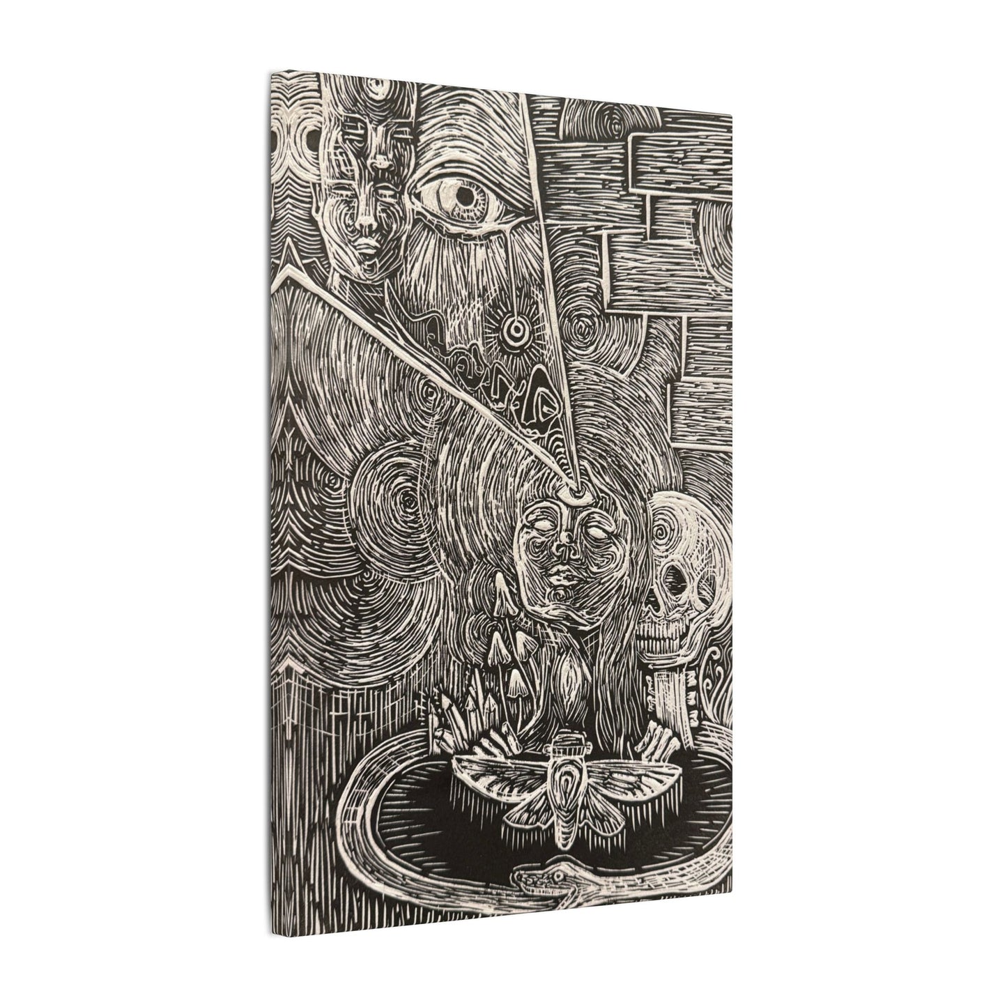 Matte Canvas, Stretched, 0.75" (Multi-Size)