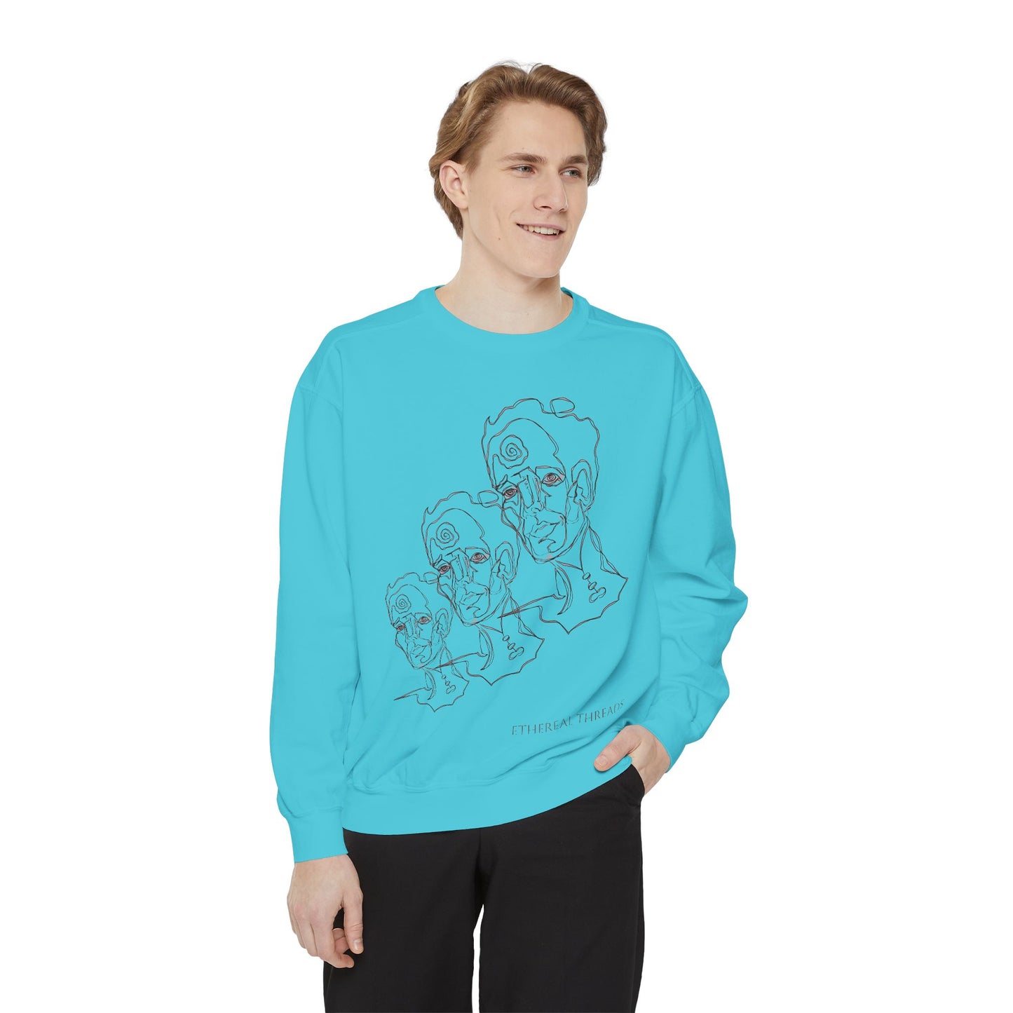 Unisex Garment-Dyed Sweatshirt