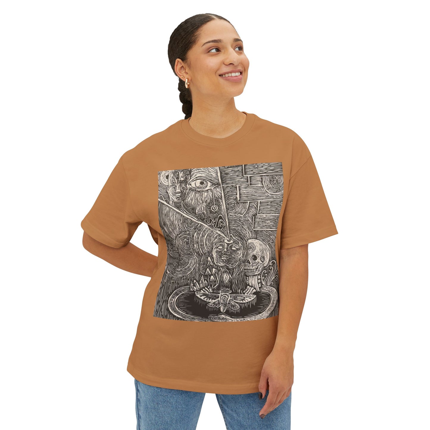 Unisex Oversized Boxy Tee