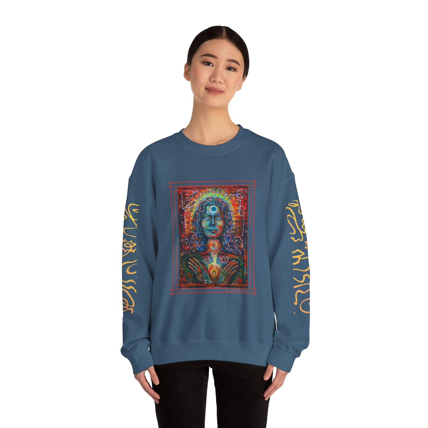 ‘The Weeping Oracle’- Unisex Heavy Blend Sweatshirt