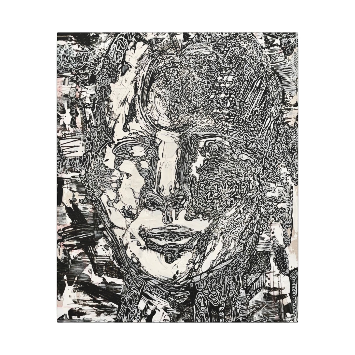 Matte Canvas, Stretched, 0.75" (Multi-Size)