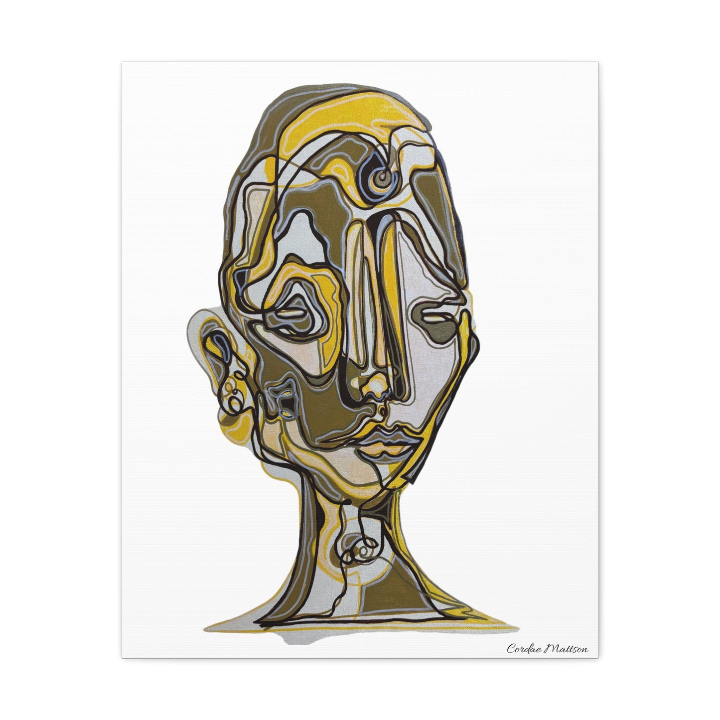 ‘Being’ Matte Canvas, Stretched, 1.25"