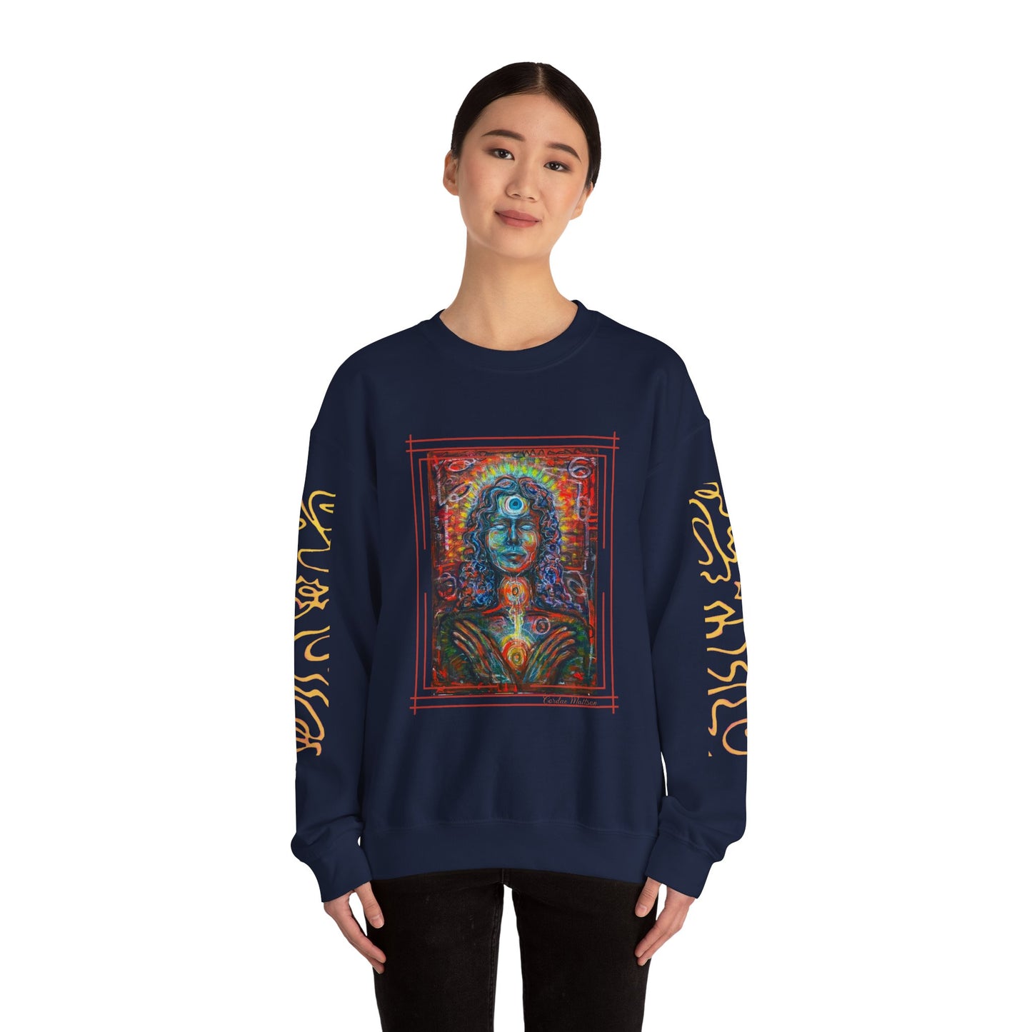 ‘The Weeping Oracle’- Unisex Heavy Blend Sweatshirt