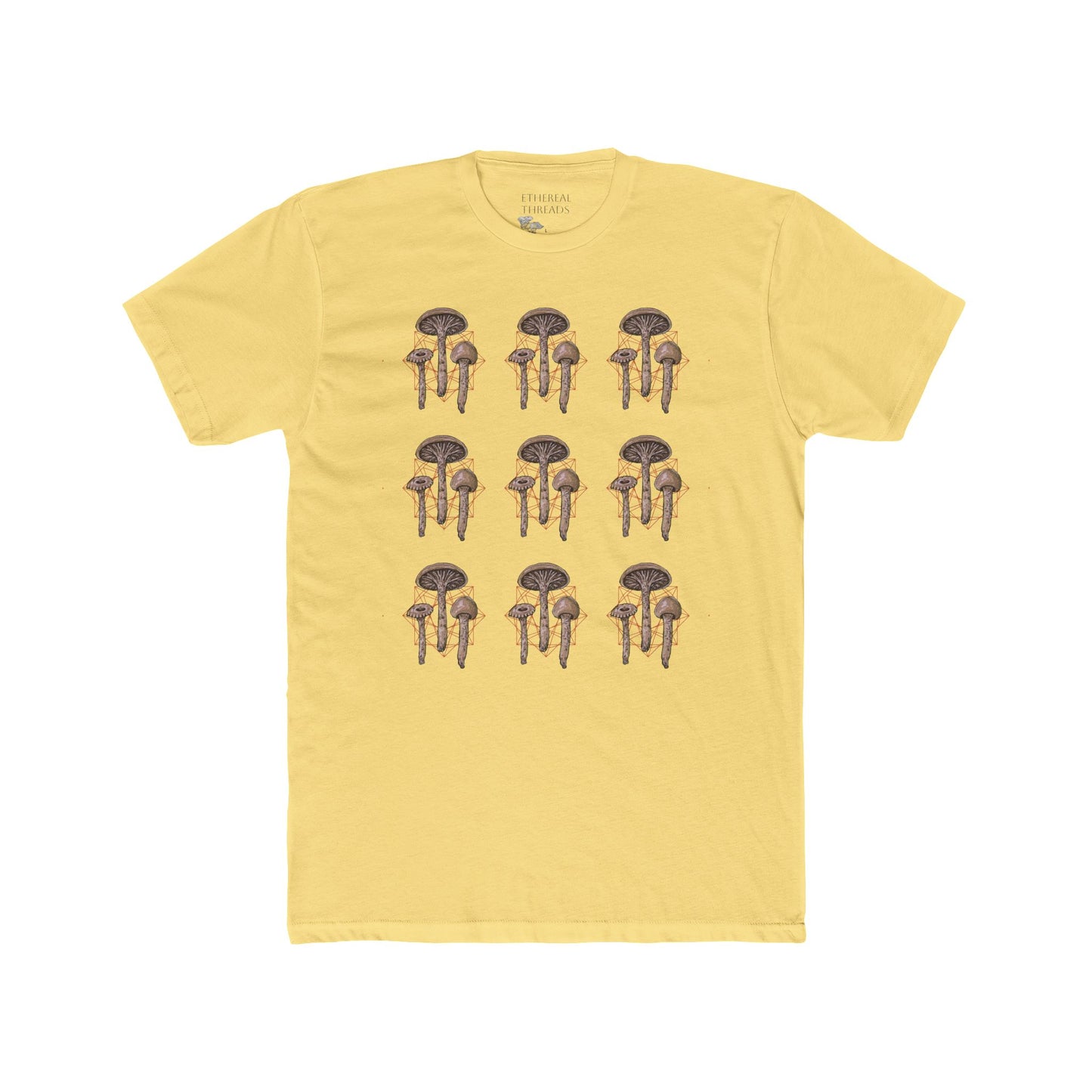 Mushroom Magic Unisex Cotton Crew Tee