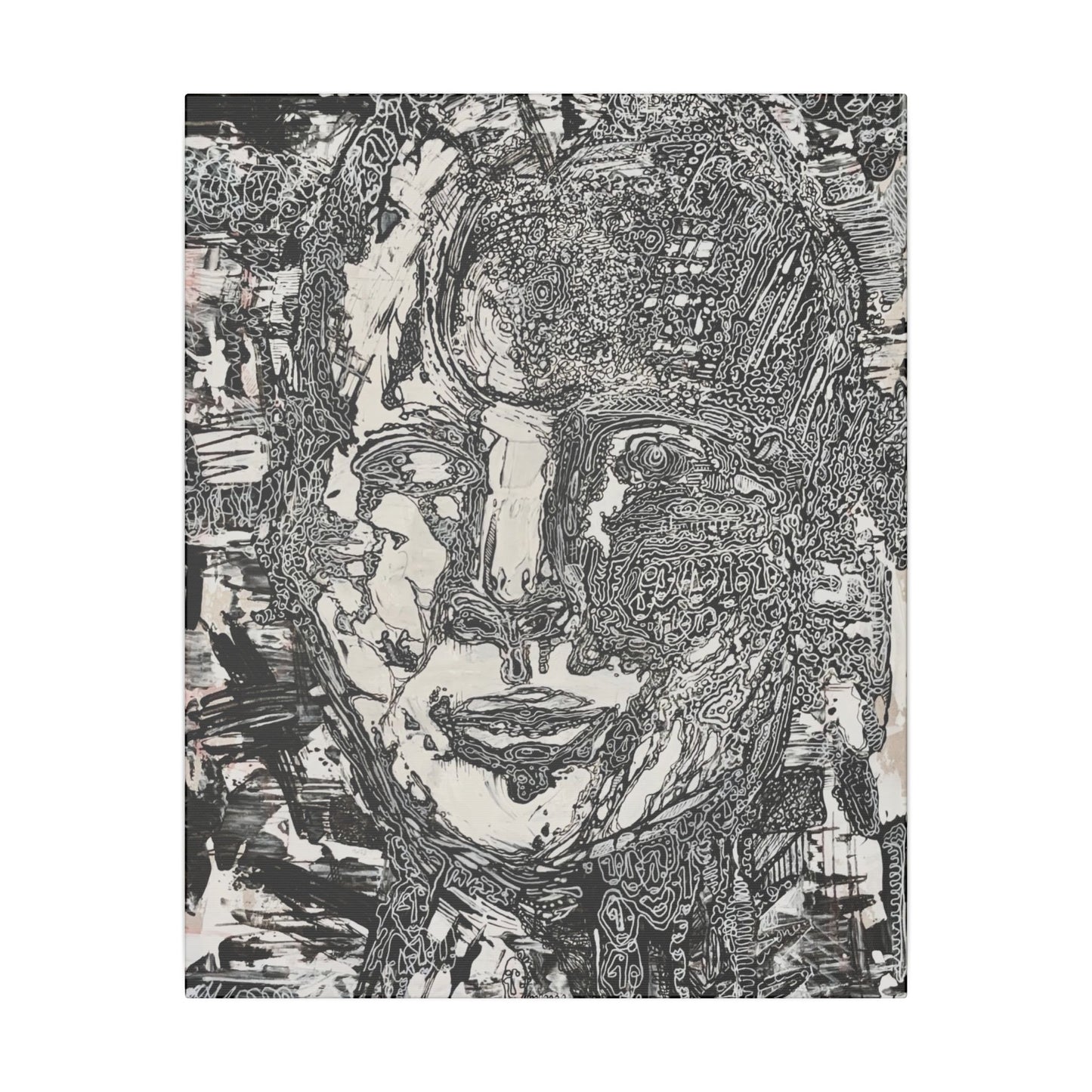 Matte Canvas, Stretched, 0.75" (Multi-Size)