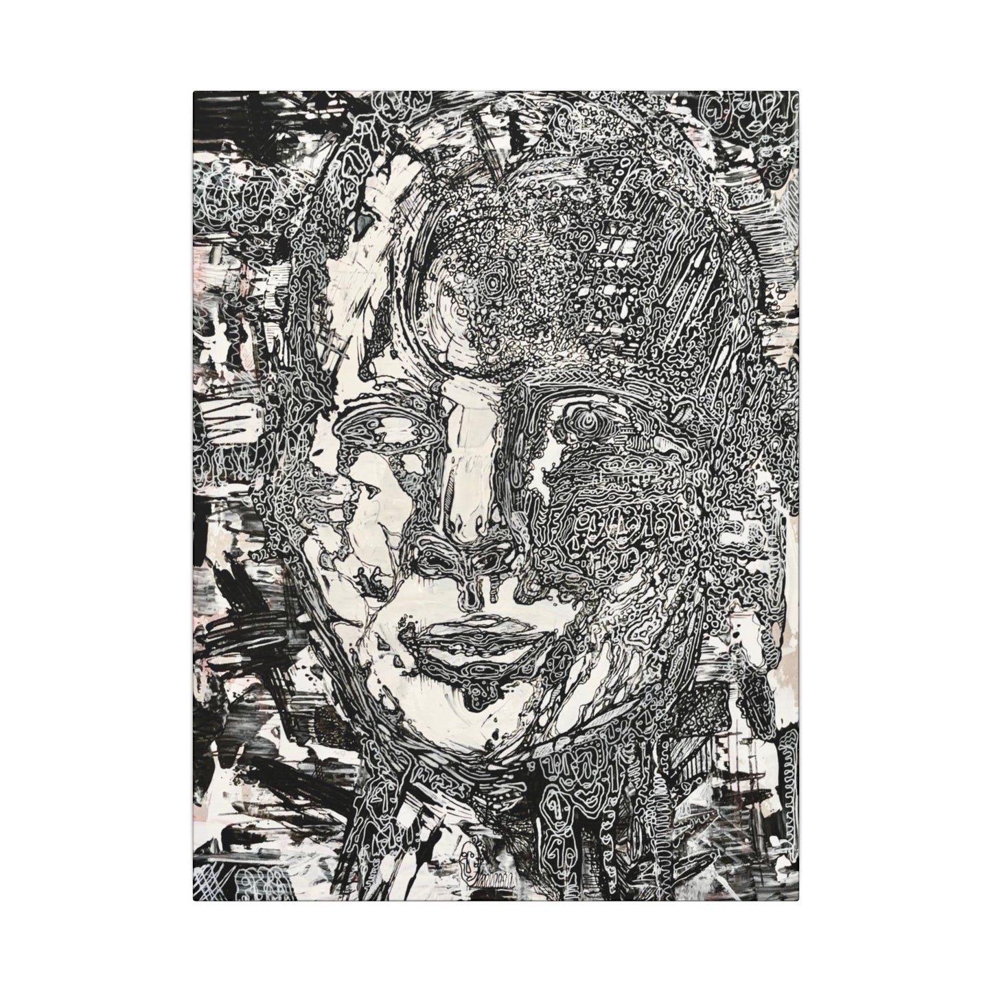 Matte Canvas, Stretched, 0.75" (Multi-Size)