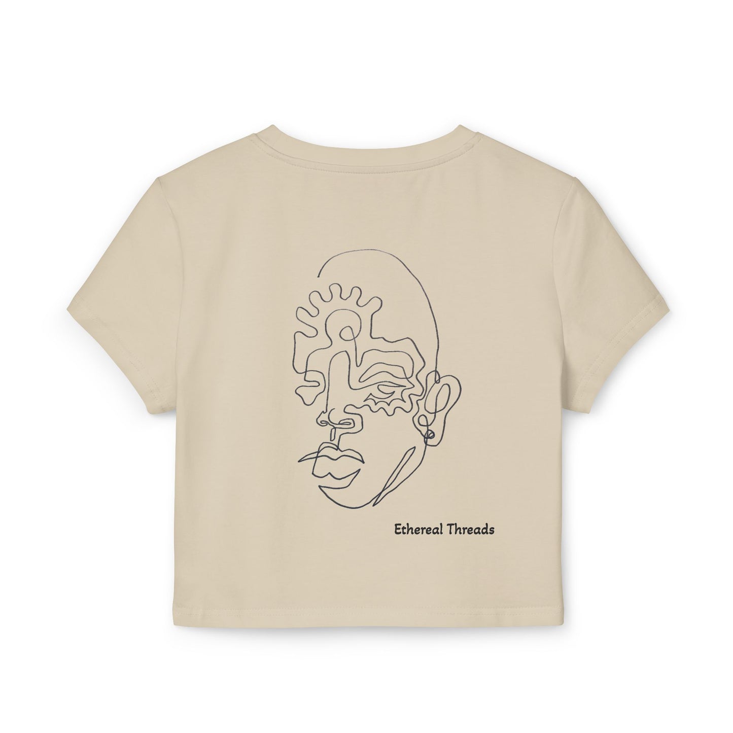 Femmes Against Facism tight baby tee