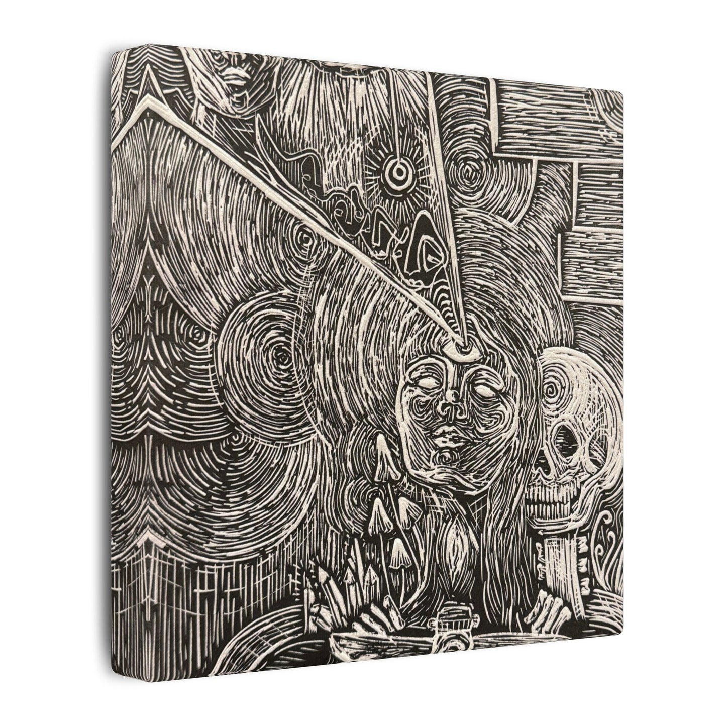 Matte Canvas, Stretched, 0.75" (Multi-Size)