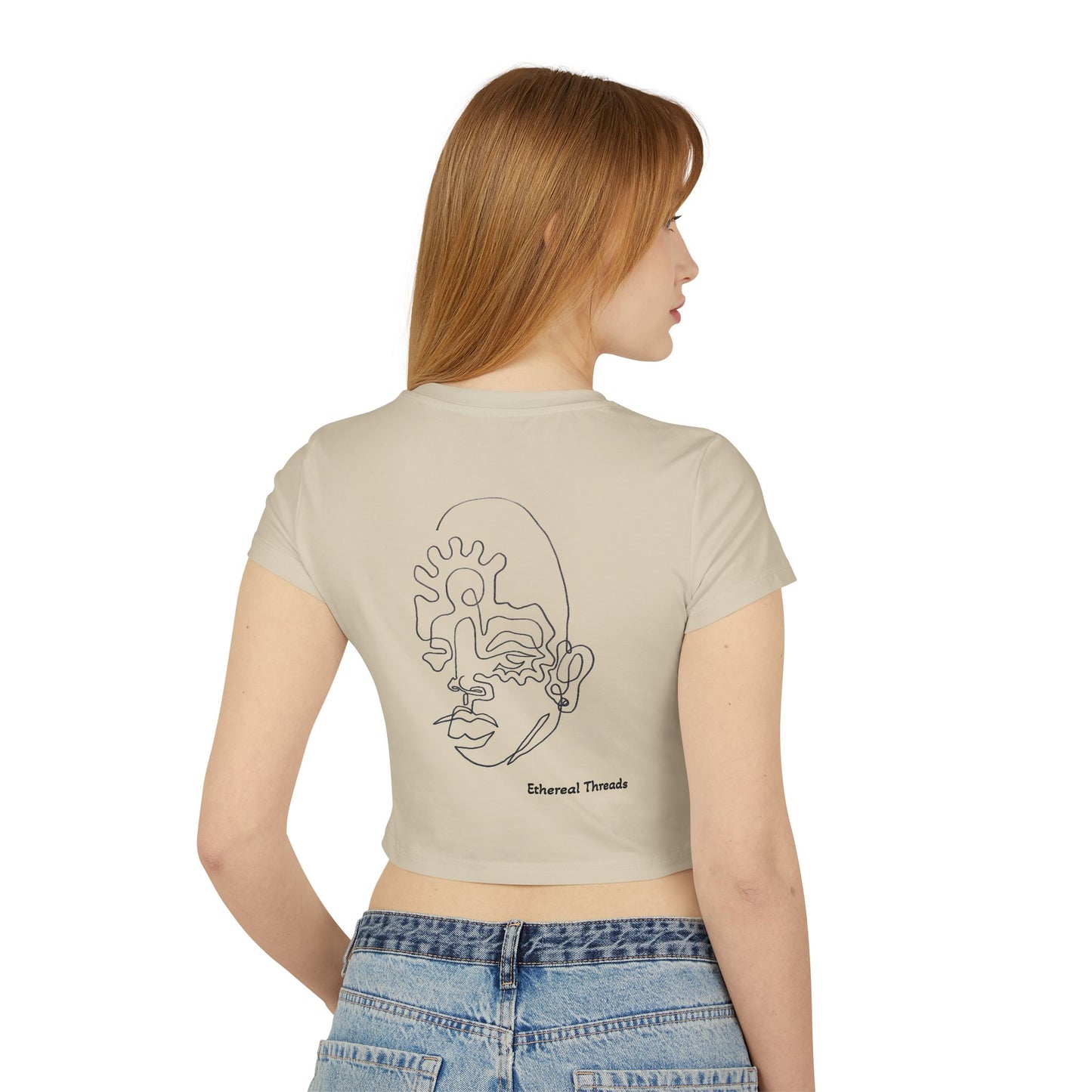 Femmes Against Facism tight baby tee