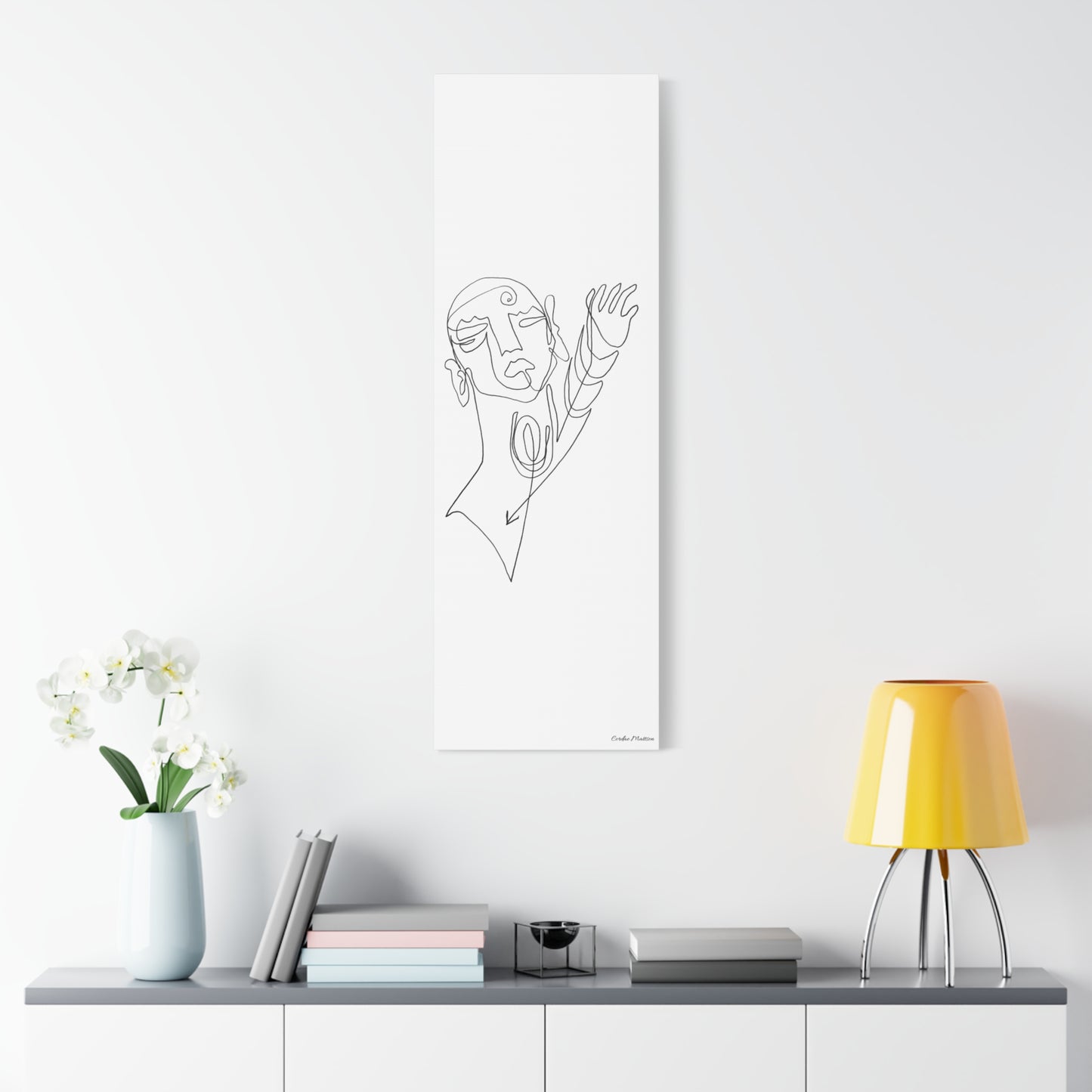 ‘Reaching’ Matte Canvas, Stretched, 1.25"