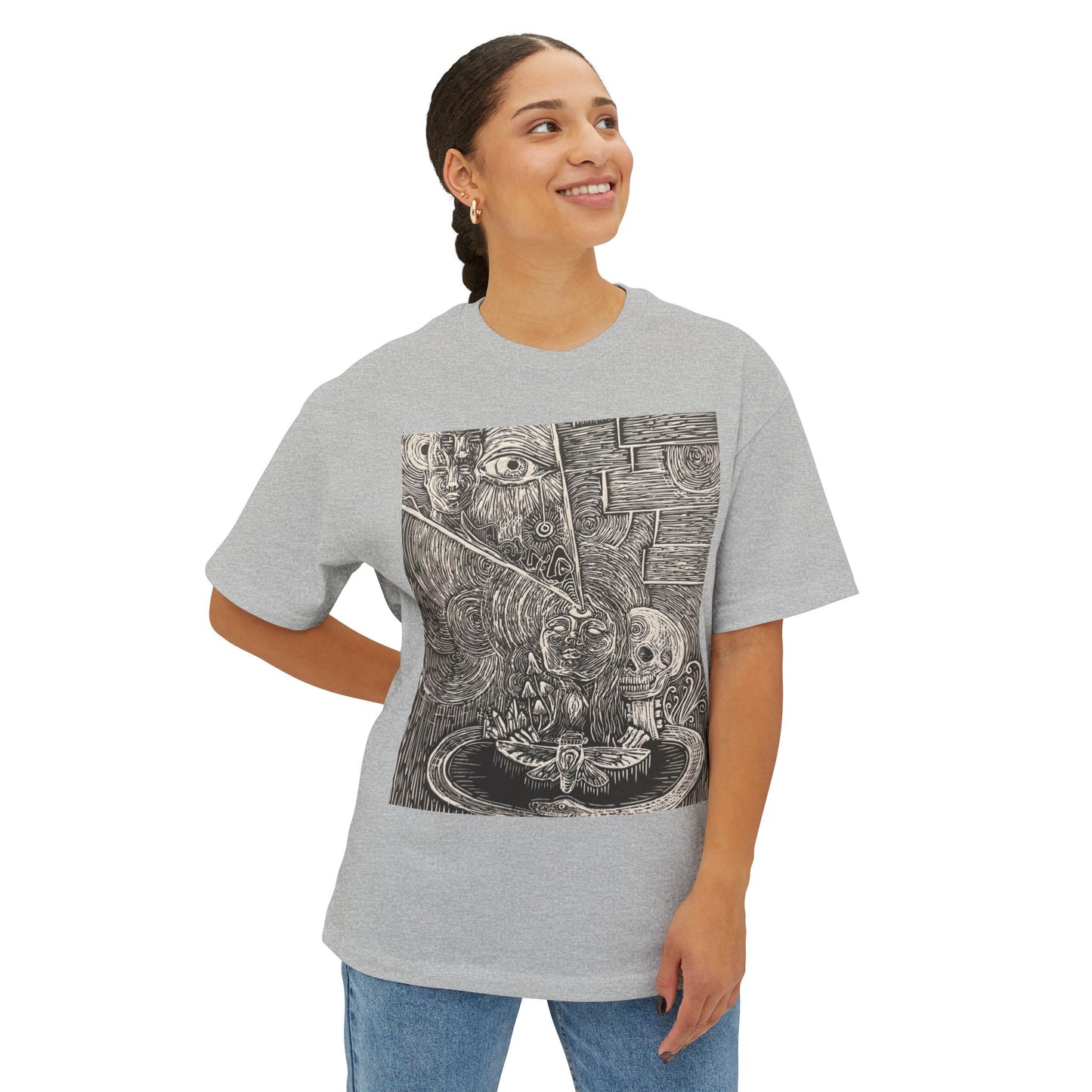 Unisex Oversized Boxy Tee