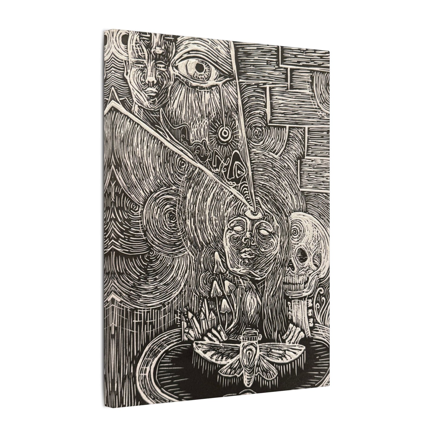 Matte Canvas, Stretched, 0.75" (Multi-Size)