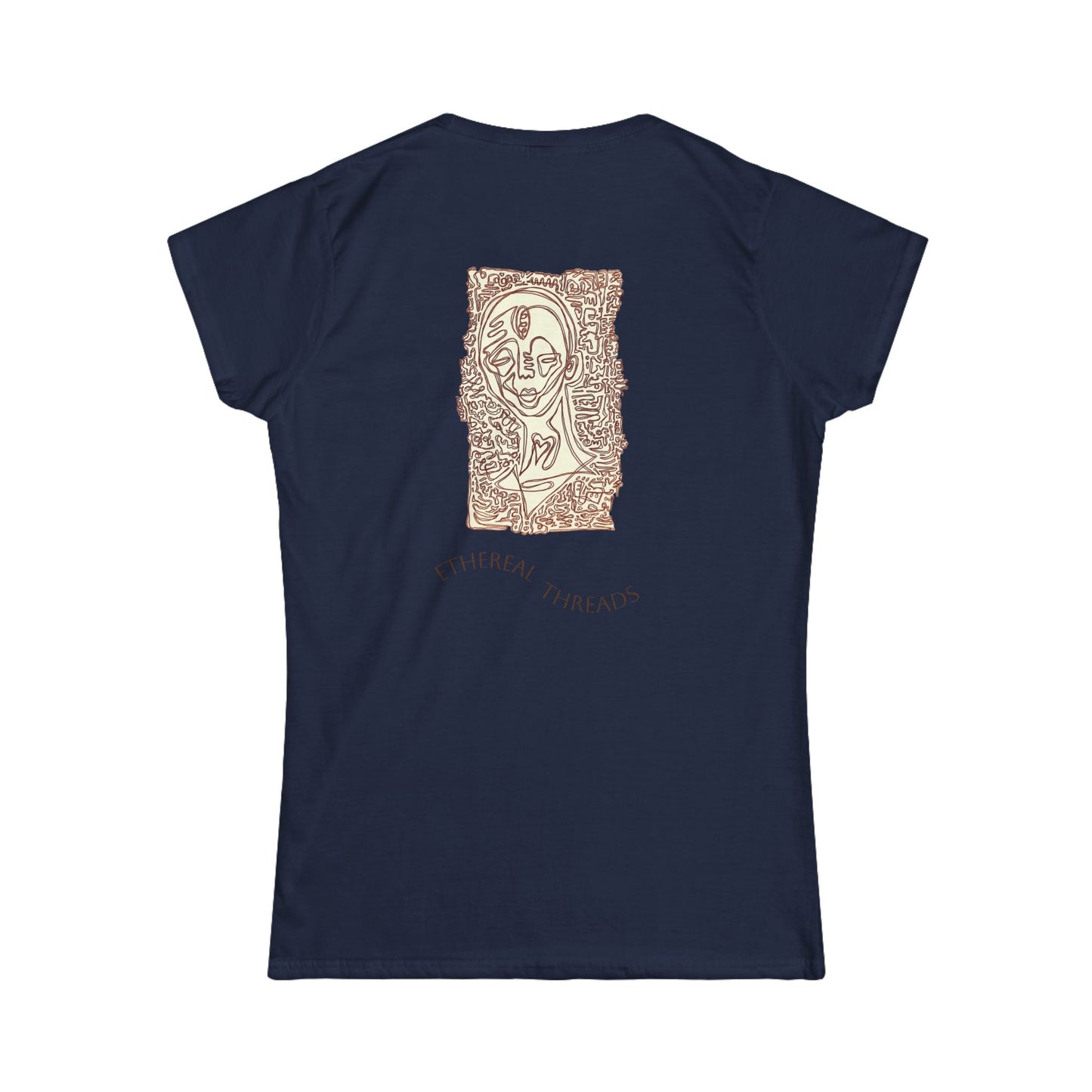 ‘Surrounding Energy’ - Femme Cut Softstyle Tee