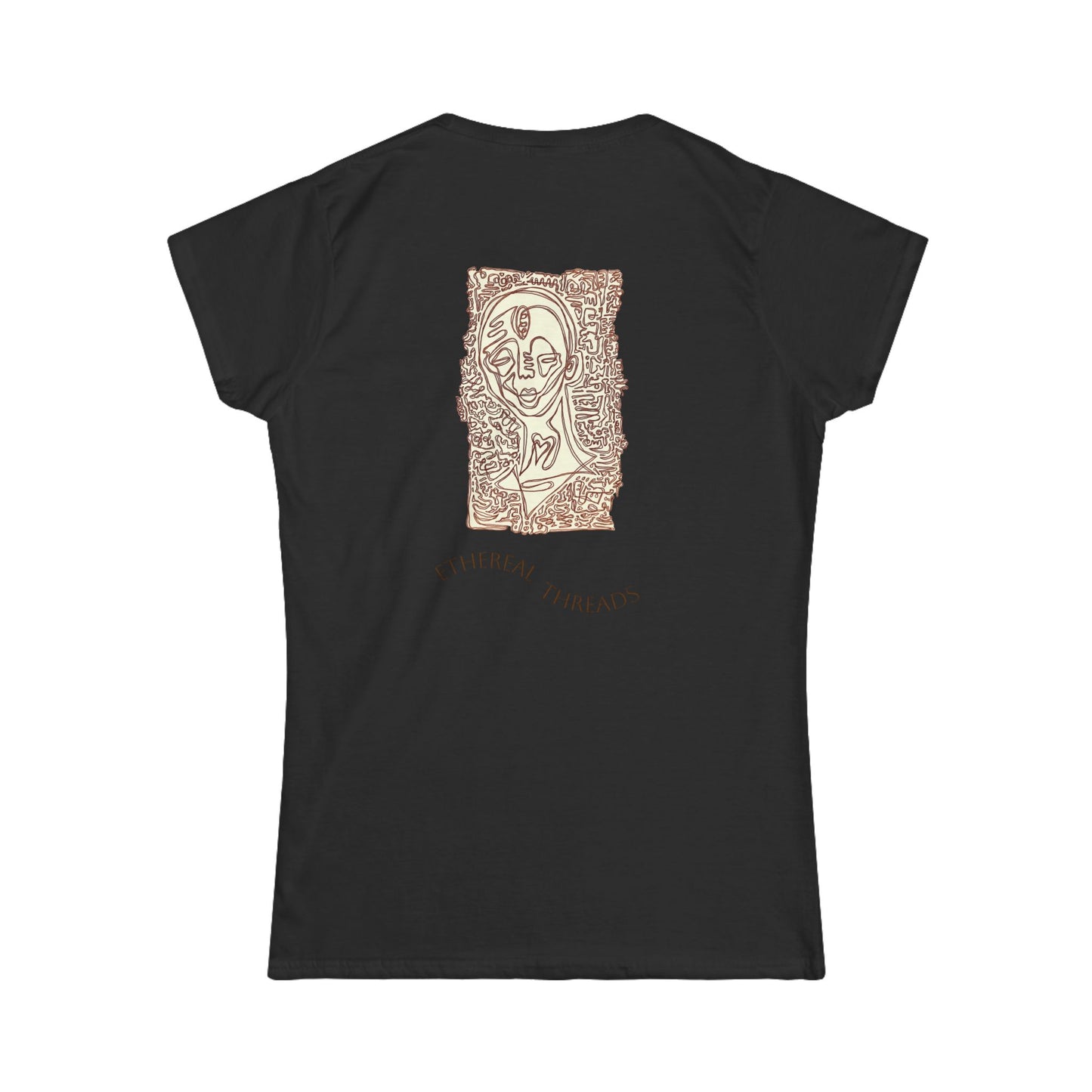 ‘Surrounding Energy’ - Femme Cut Softstyle Tee