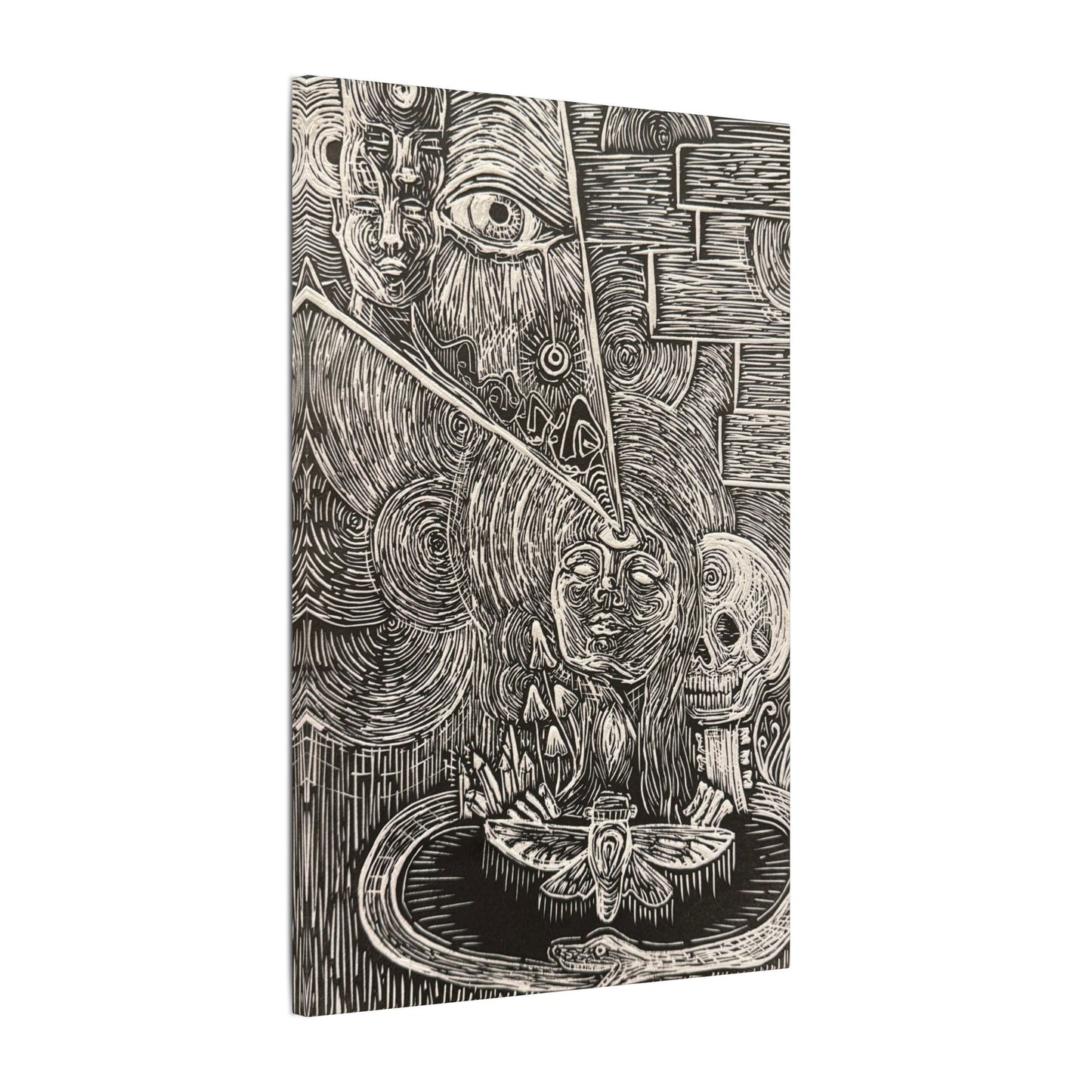 Matte Canvas, Stretched, 0.75" (Multi-Size)