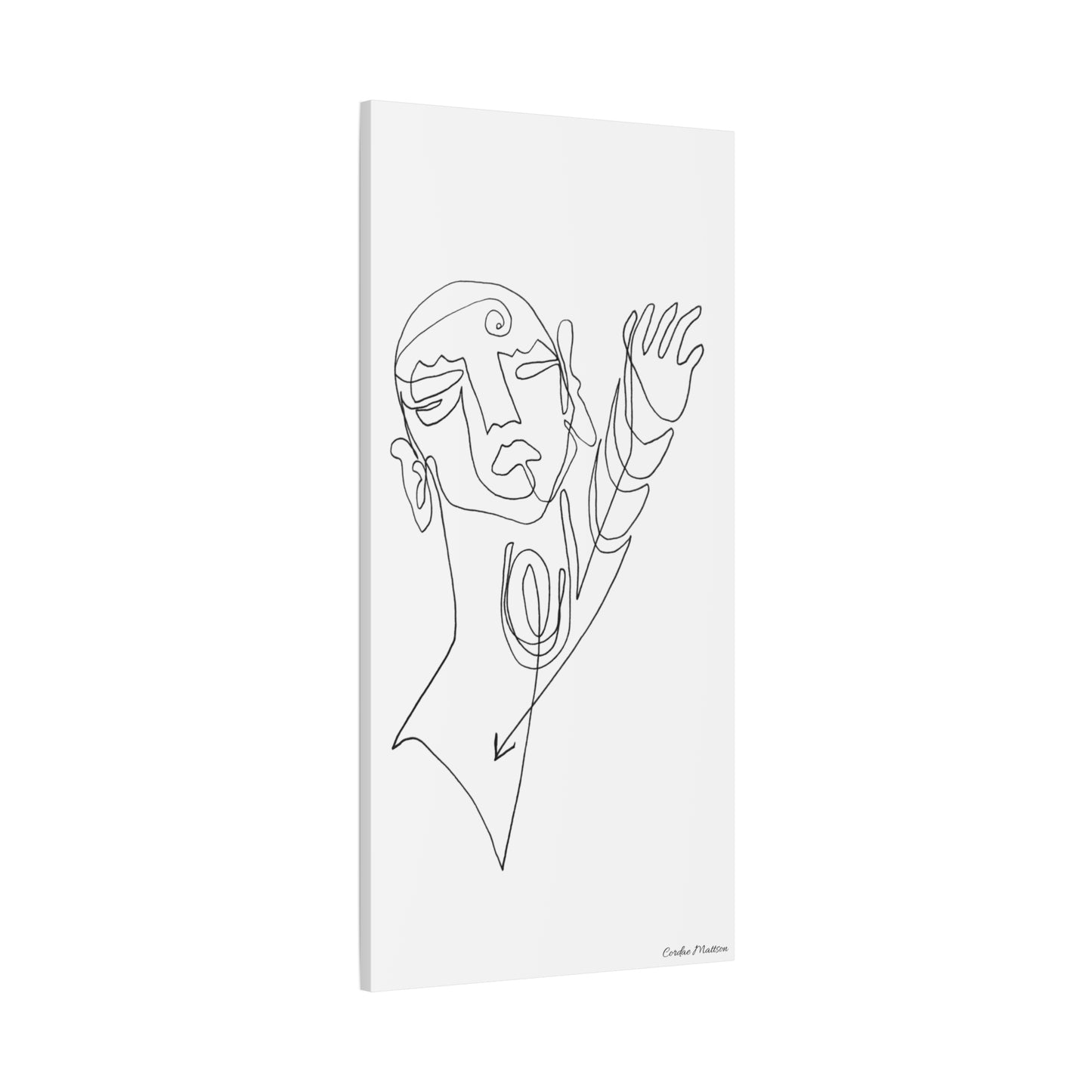 ‘Reaching’ Matte Canvas, Stretched, 1.25"