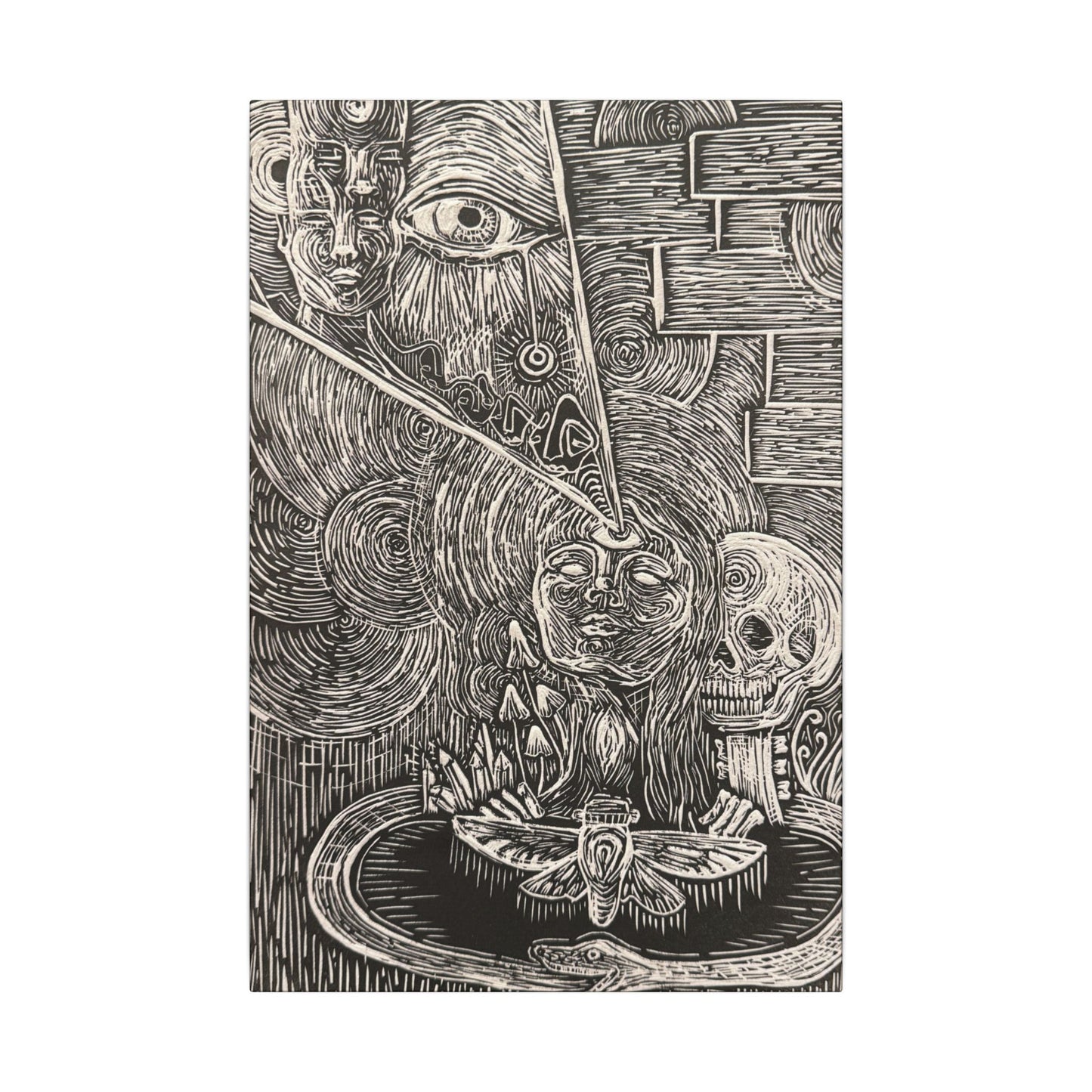 Matte Canvas, Stretched, 0.75" (Multi-Size)