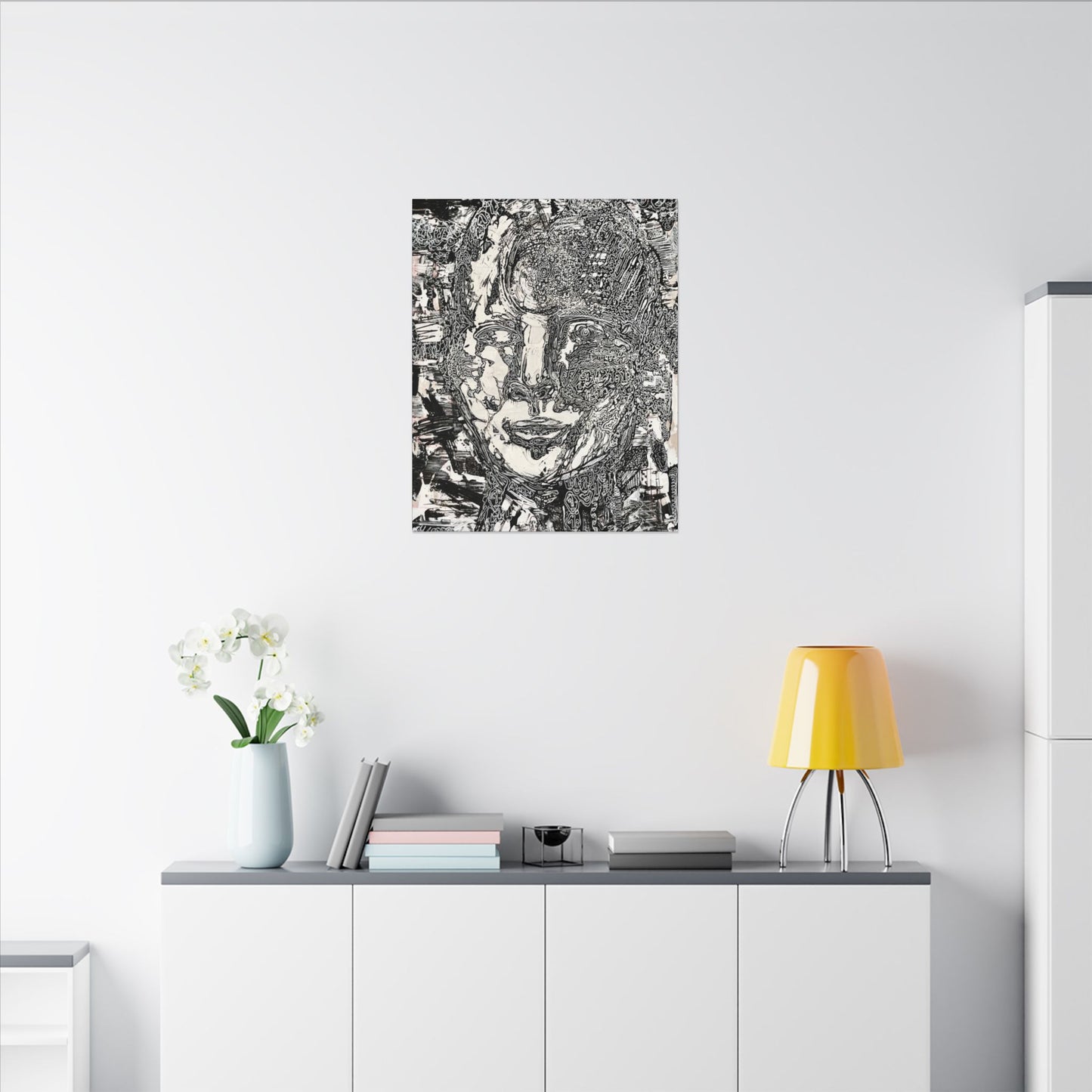 Matte Canvas, Stretched, 0.75" (Multi-Size)