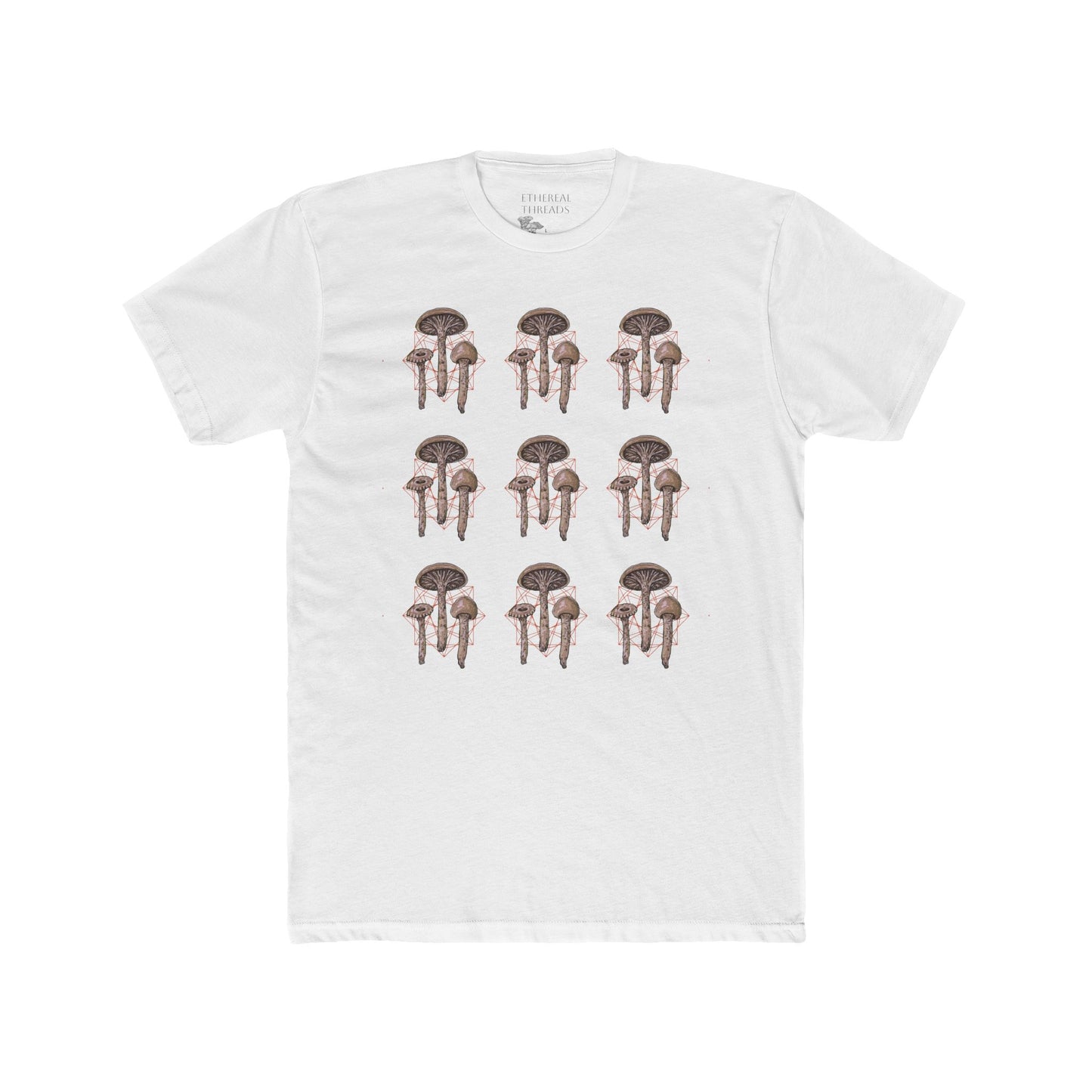Mushroom Magic Unisex Cotton Crew Tee
