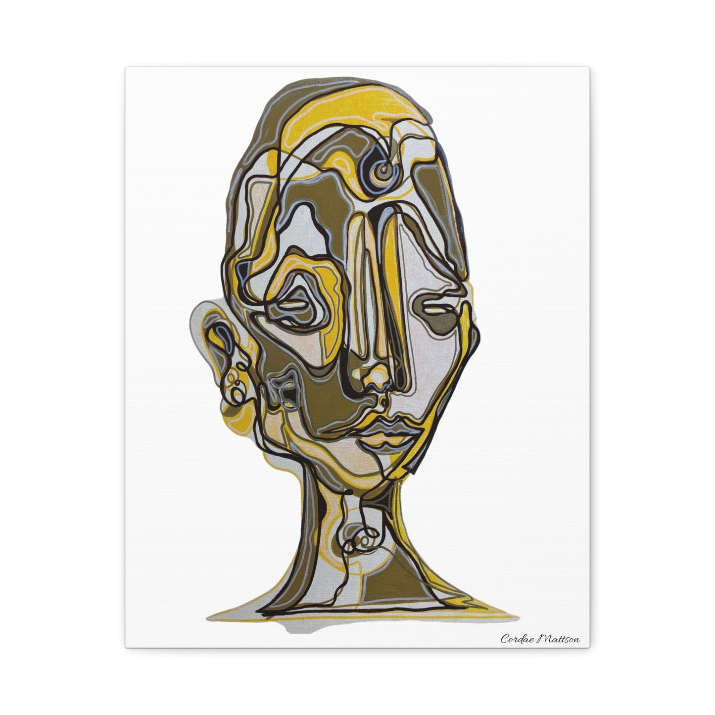 ‘Being’ Matte Canvas, Stretched, 1.25"