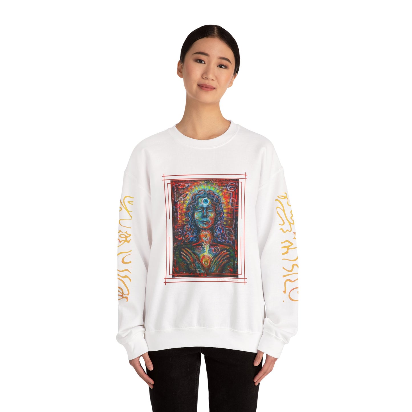 ‘The Weeping Oracle’- Unisex Heavy Blend Sweatshirt