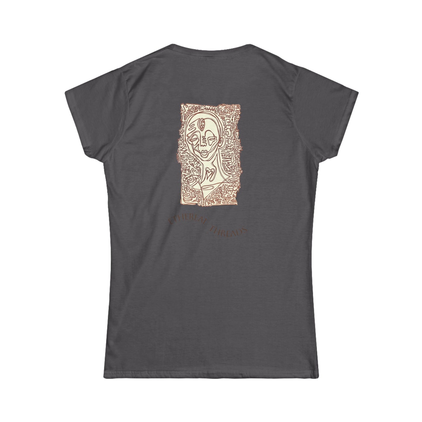 ‘Surrounding Energy’ - Femme Cut Softstyle Tee