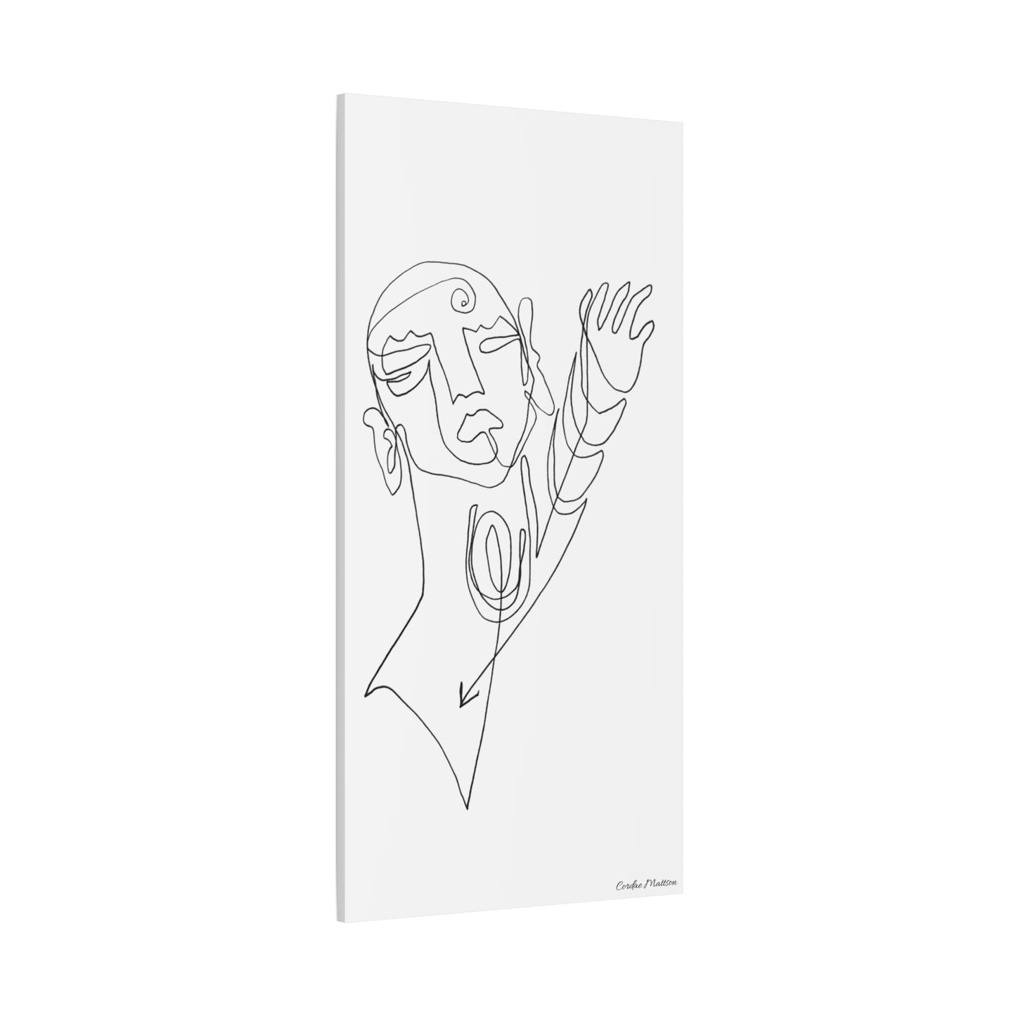 ‘Reaching’ Matte Canvas, Stretched, 1.25"