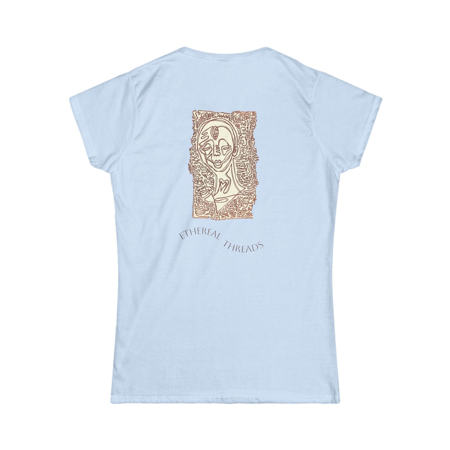 ‘Surrounding Energy’ - Femme Cut Softstyle Tee