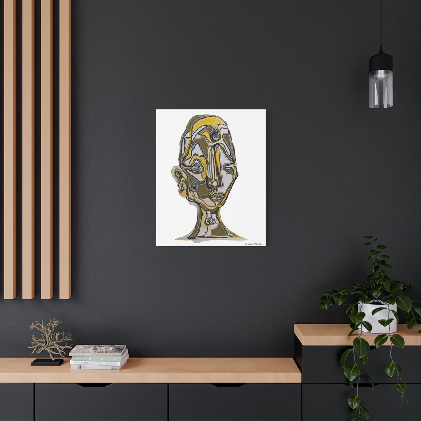 ‘Being’ Matte Canvas, Stretched, 1.25"